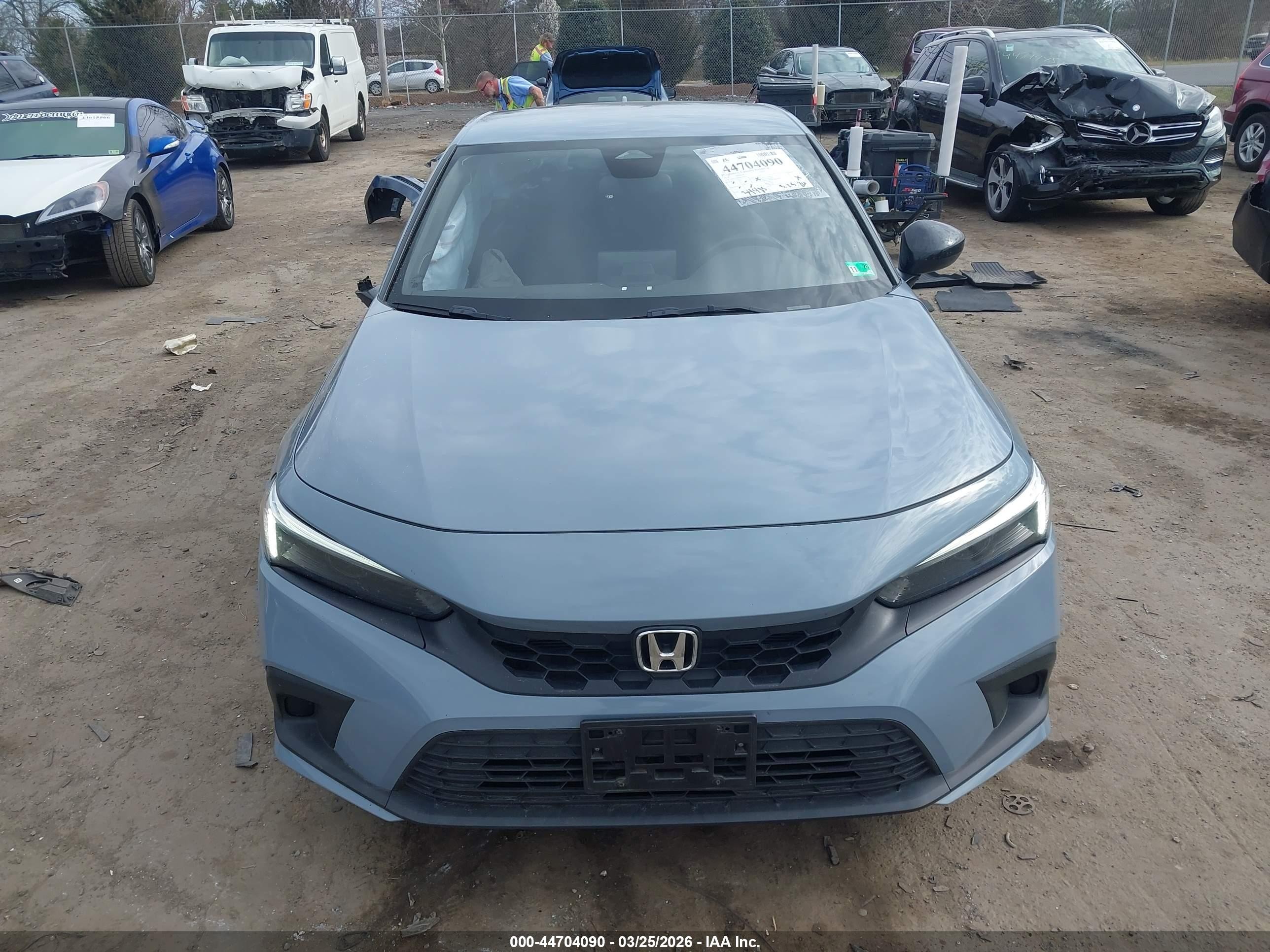 2024 Honda Civic Sport Light Blue vin: 19XFL2H84RE015810