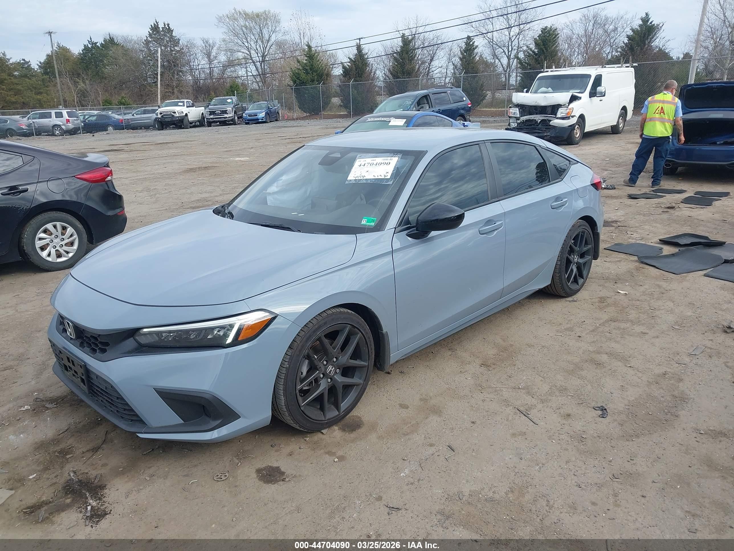 2024 Honda Civic Sport Light Blue vin: 19XFL2H84RE015810