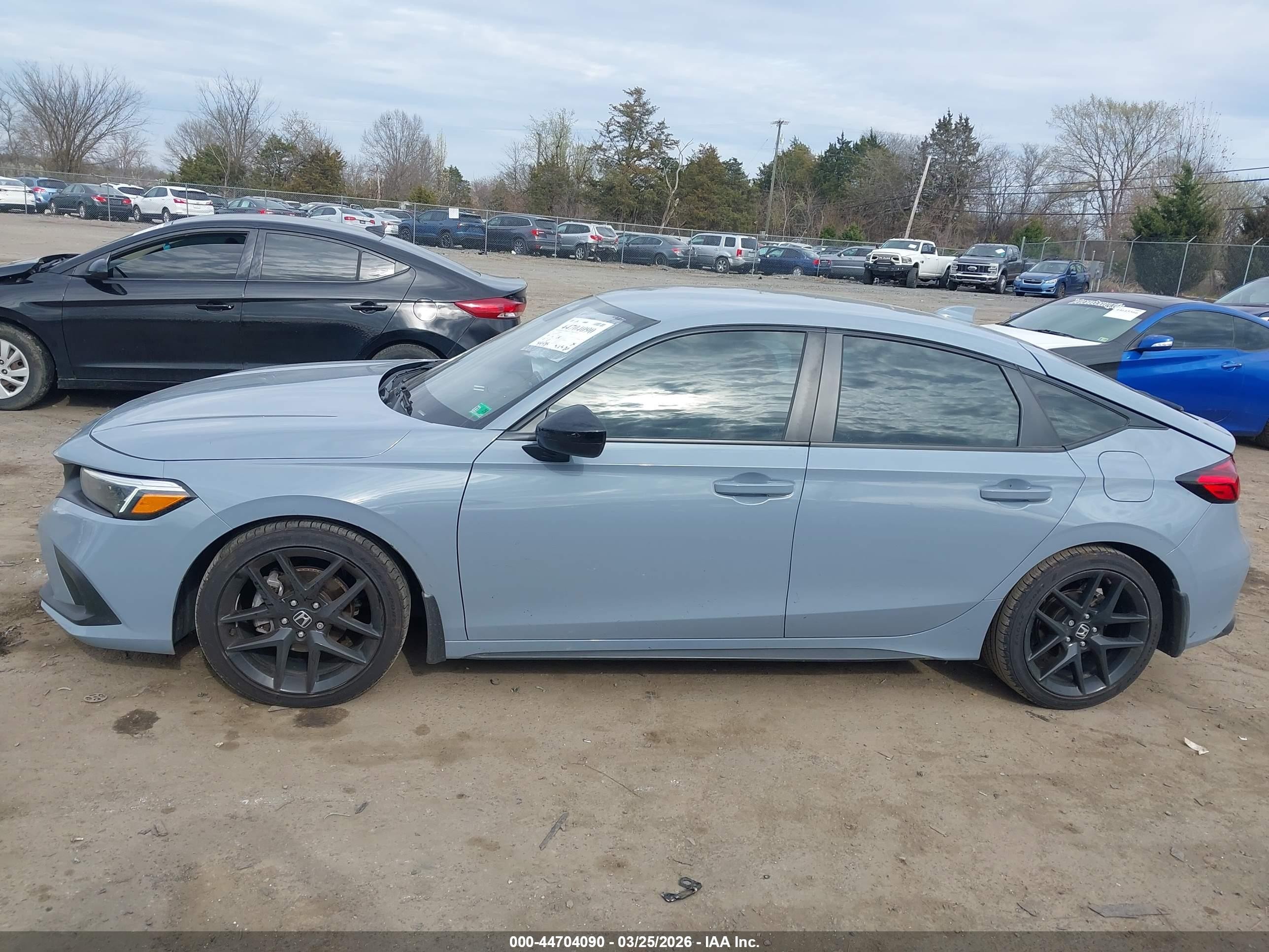 2024 Honda Civic Sport Light Blue vin: 19XFL2H84RE015810