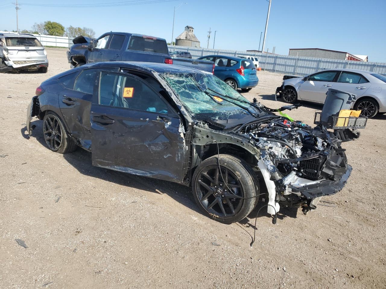 2026 Honda Civic Sport Black vin: 19XFL2H84TE003485