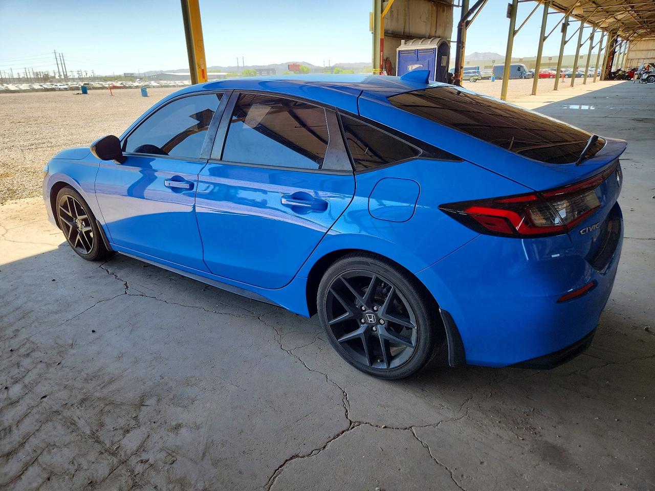 2022 Honda Civic Sport Blue vin: 19XFL2H85NE012148