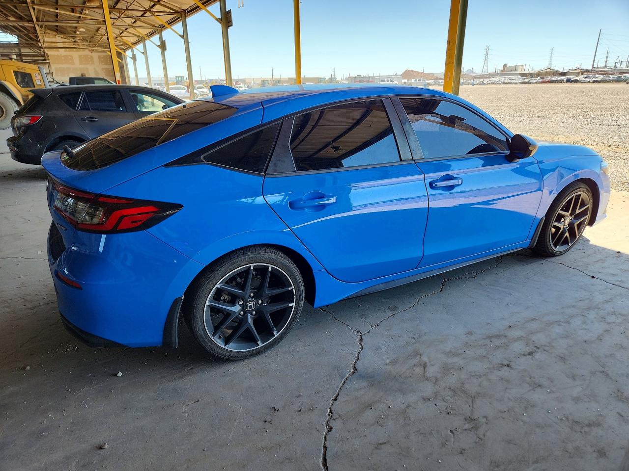 2022 Honda Civic Sport Blue vin: 19XFL2H85NE012148