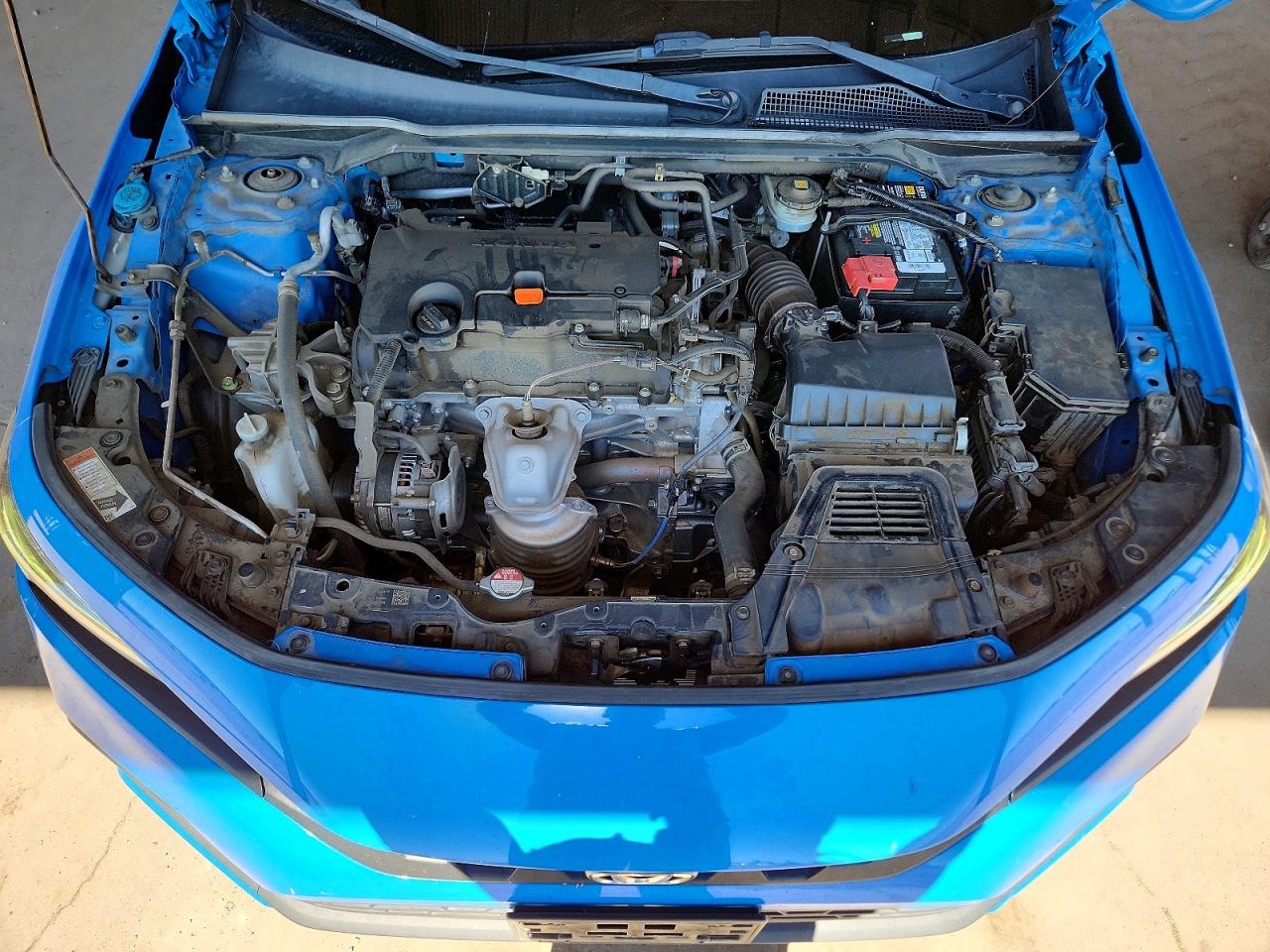 2022 Honda Civic Sport Blue vin: 19XFL2H85NE012148