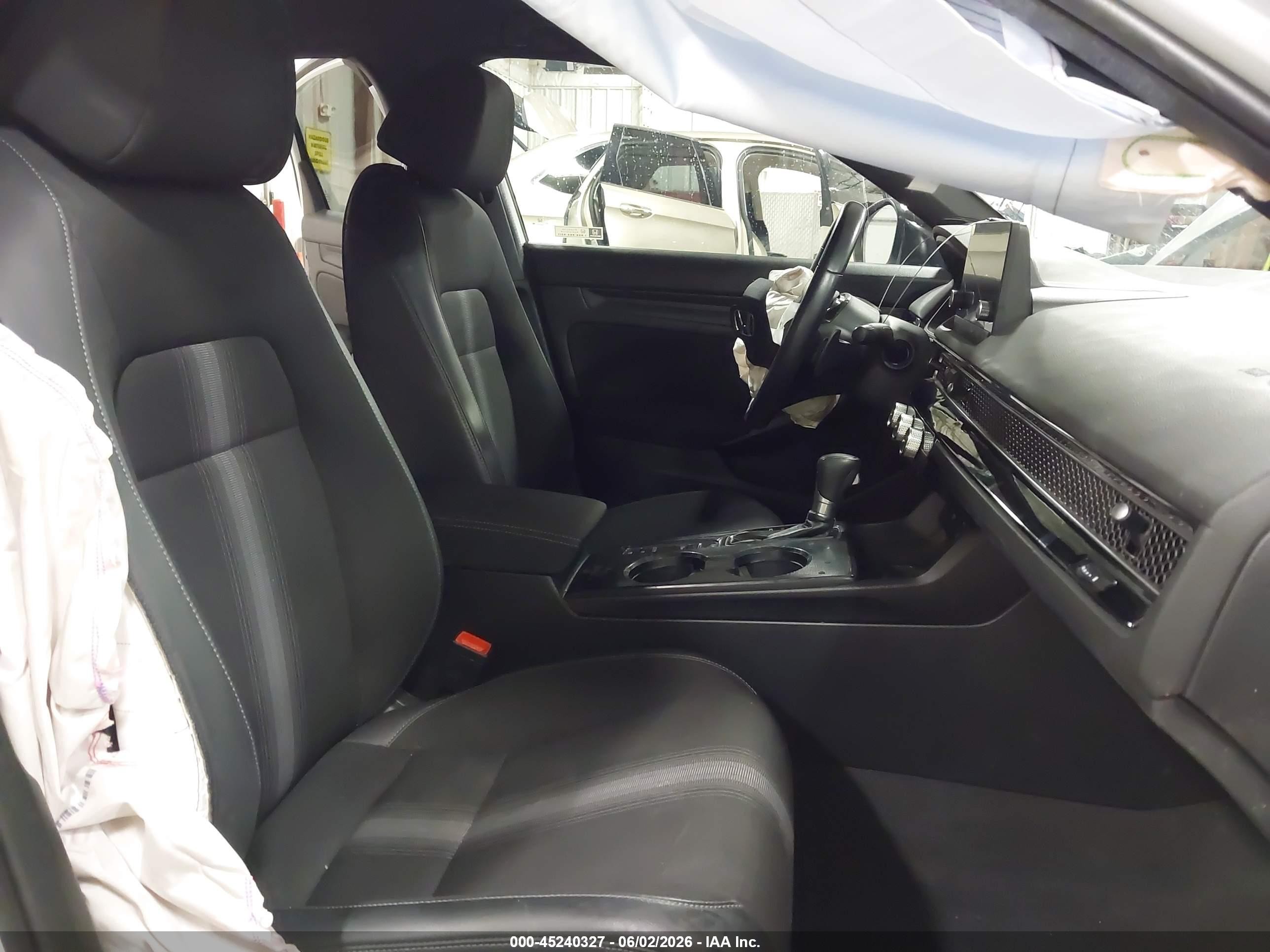 2023 Honda Civic Sport White vin: 19XFL2H85PE006899