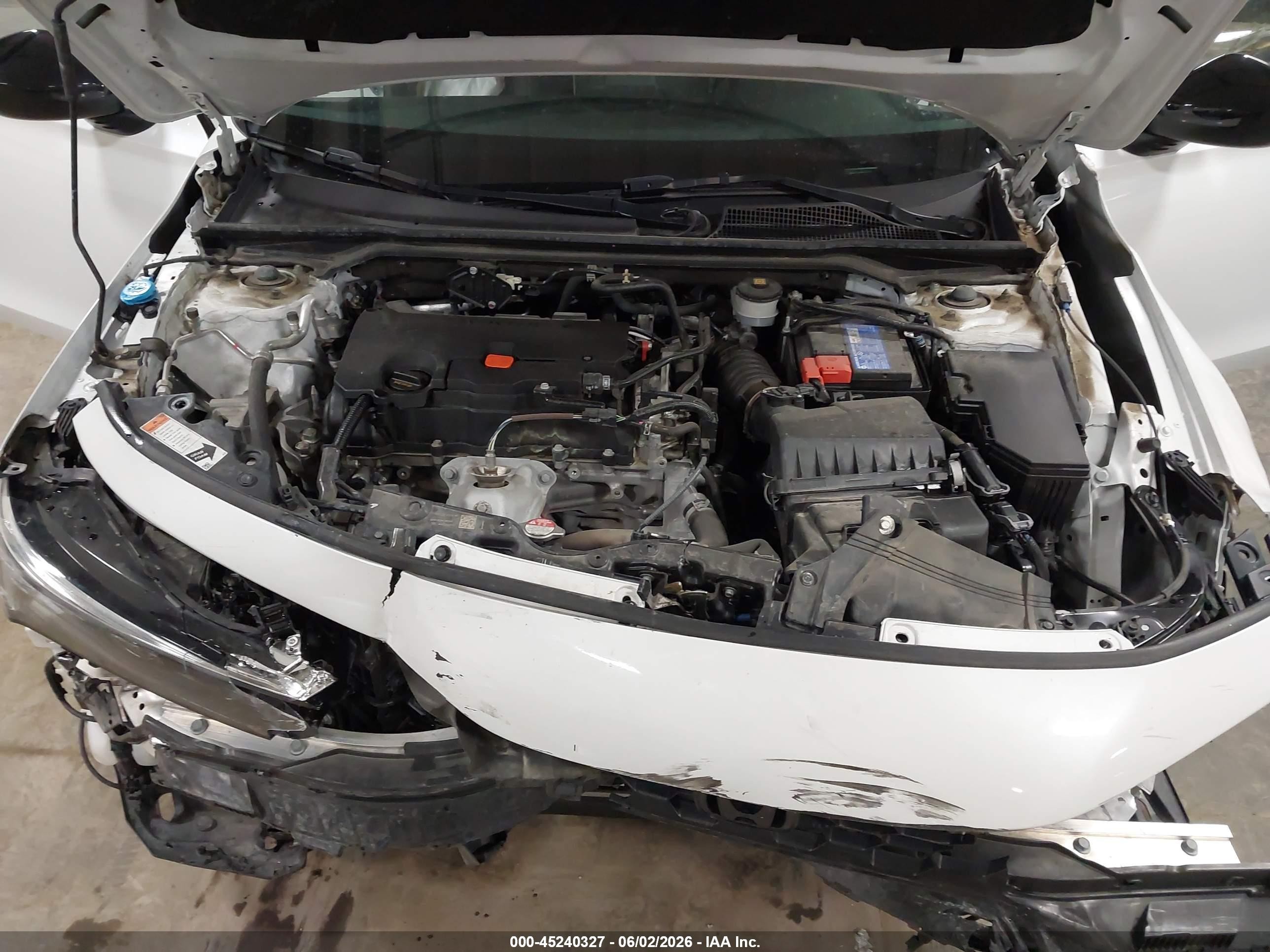 2023 Honda Civic Sport White vin: 19XFL2H85PE006899