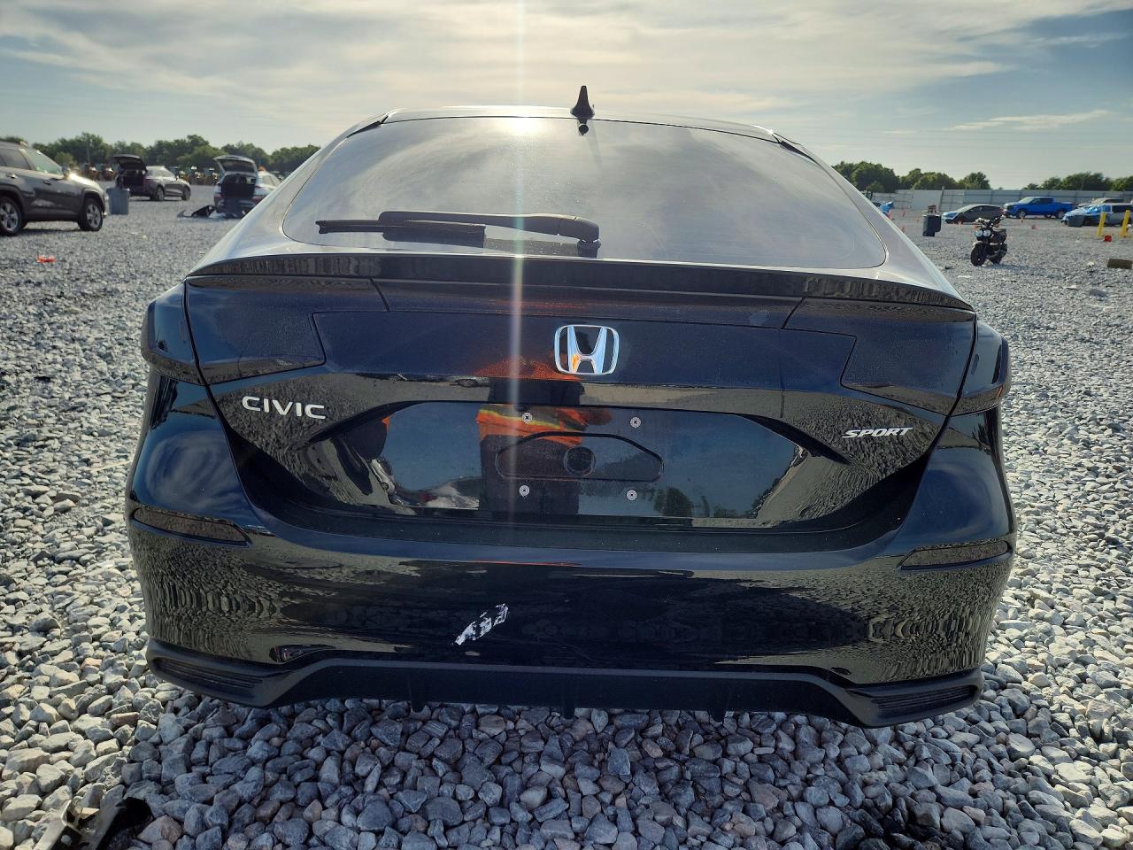 2025 Honda Civic Sport Black vin: 19XFL2H85SE030841