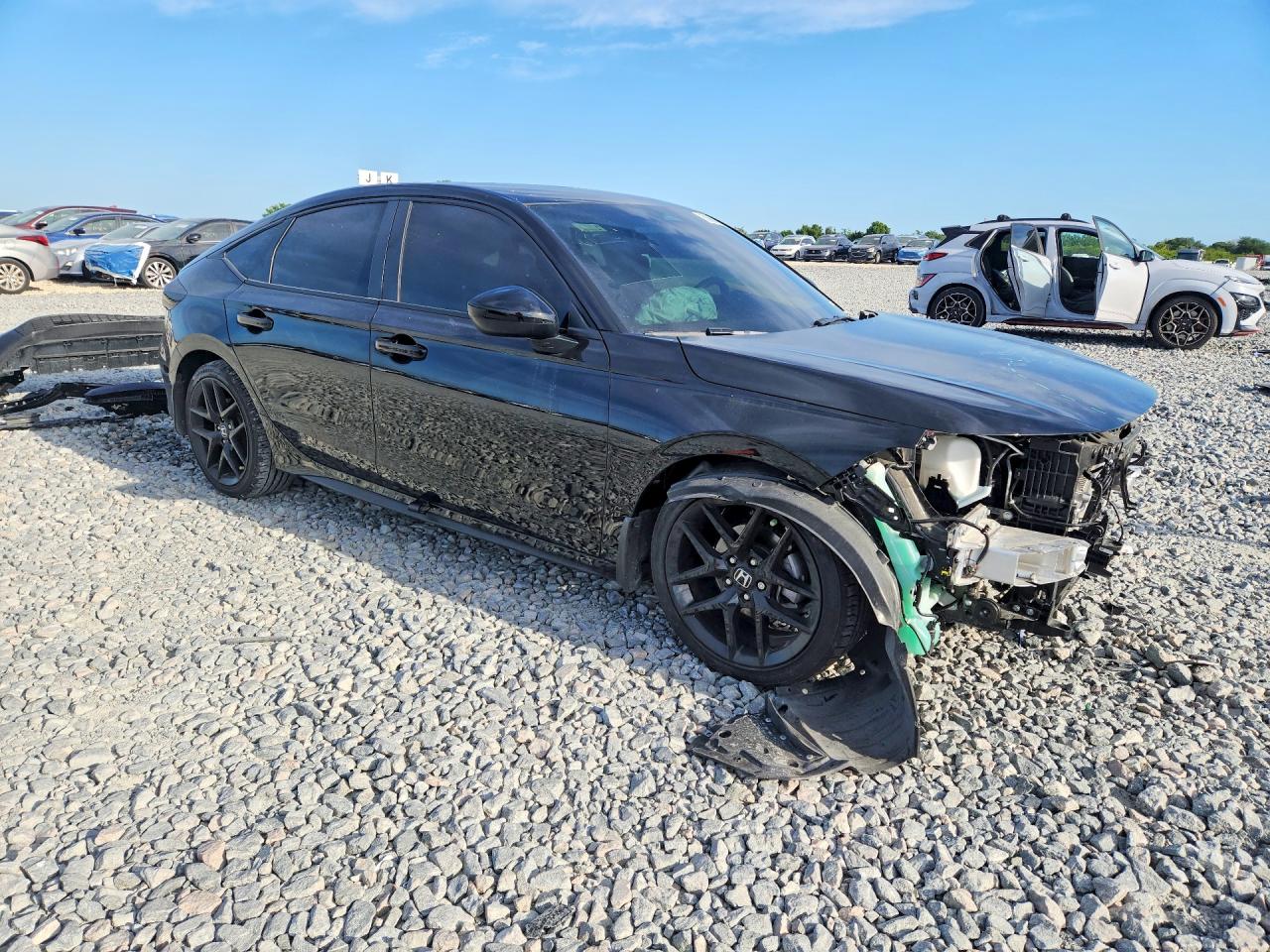 2025 Honda Civic Sport Black vin: 19XFL2H85SE030841