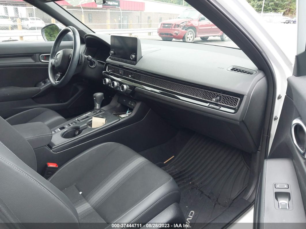 2022 Honda Civic Hatchback Sport Белый vin: 19XFL2H86NE000641