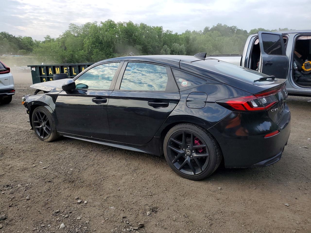 2023 Honda Civic Sport Black vin: 19XFL2H87PE000697