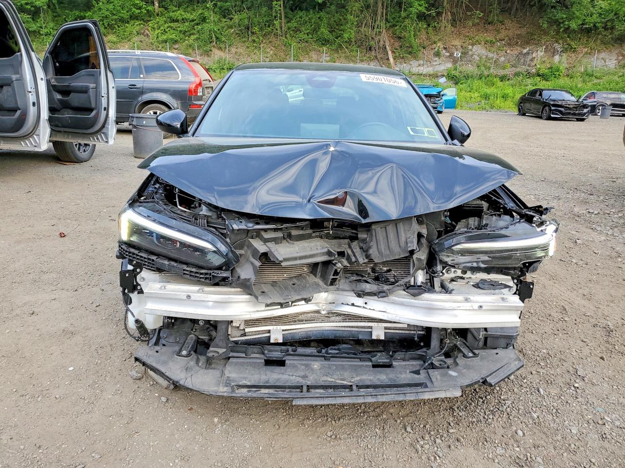 2023 Honda Civic Sport Black vin: 19XFL2H87PE000697