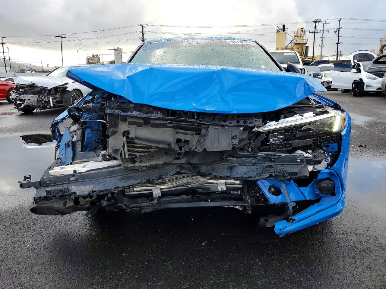 2024 Honda Civic Sport Blue vin: 19XFL2H87RE025442