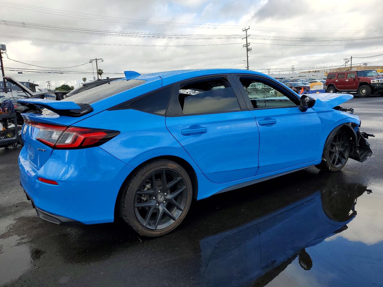 2024 Honda Civic Sport Blue vin: 19XFL2H87RE025442