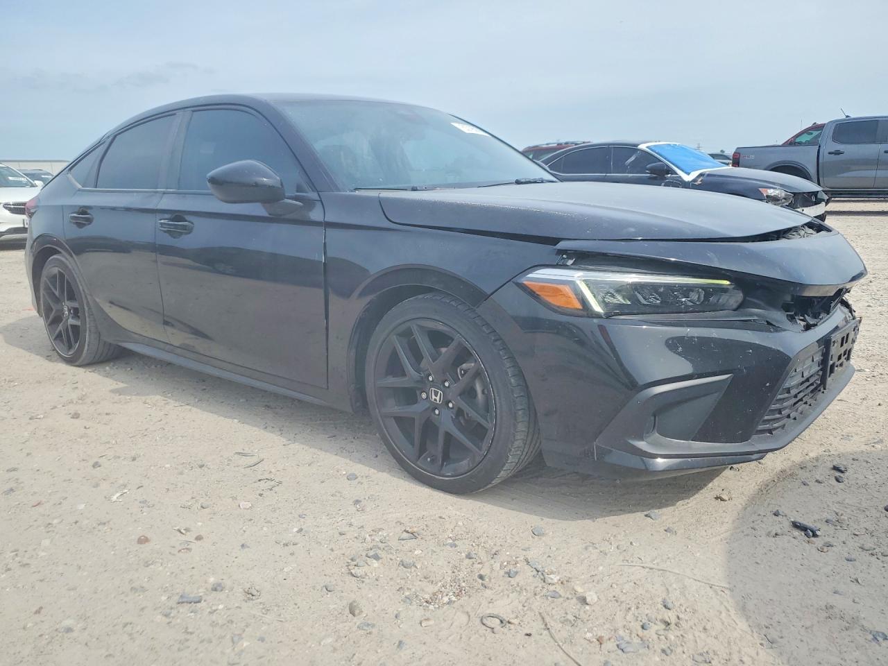2023 Honda Civic Sport Black vin: 19XFL2H88PE016472