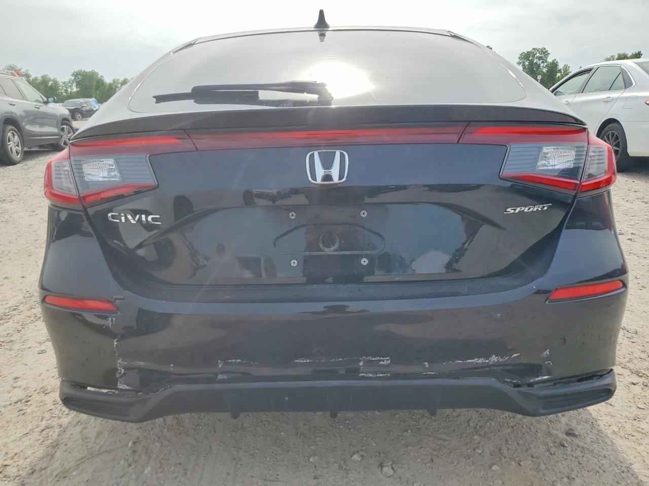 2023 Honda Civic Sport Black vin: 19XFL2H88PE016472