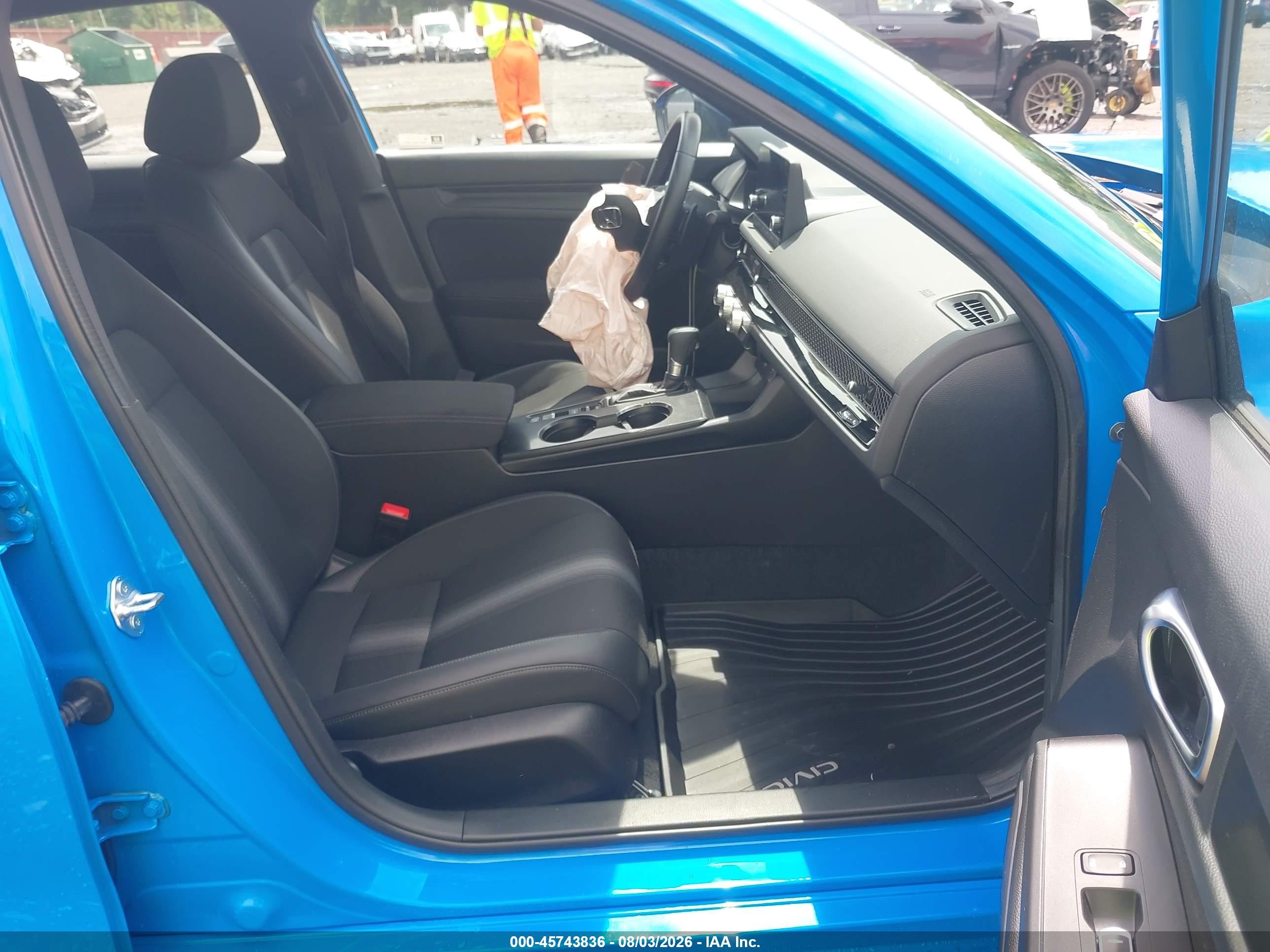 2024 Honda Civic Sport Light Blue vin: 19XFL2H88RE012571