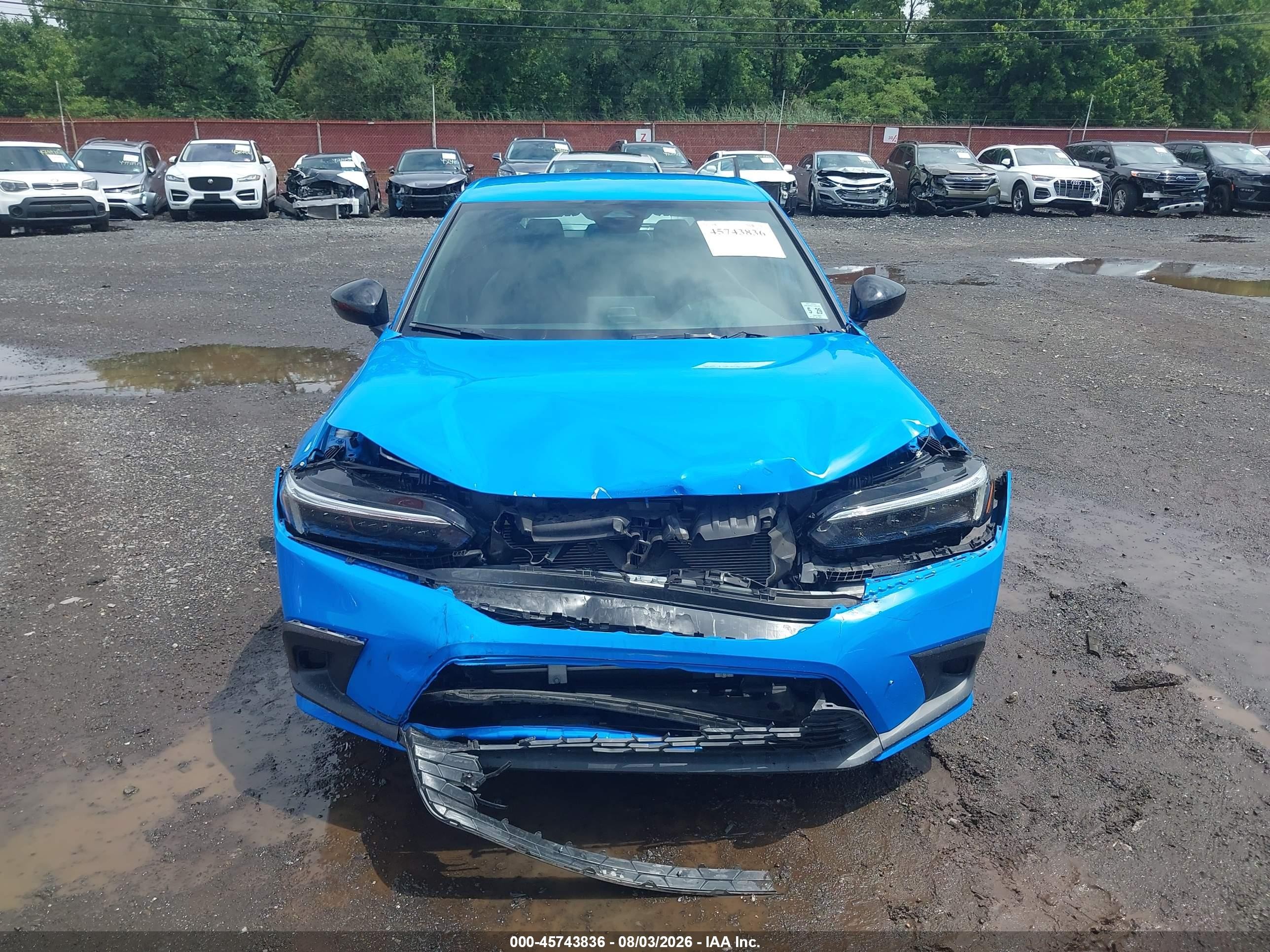 2024 Honda Civic Sport Light Blue vin: 19XFL2H88RE012571