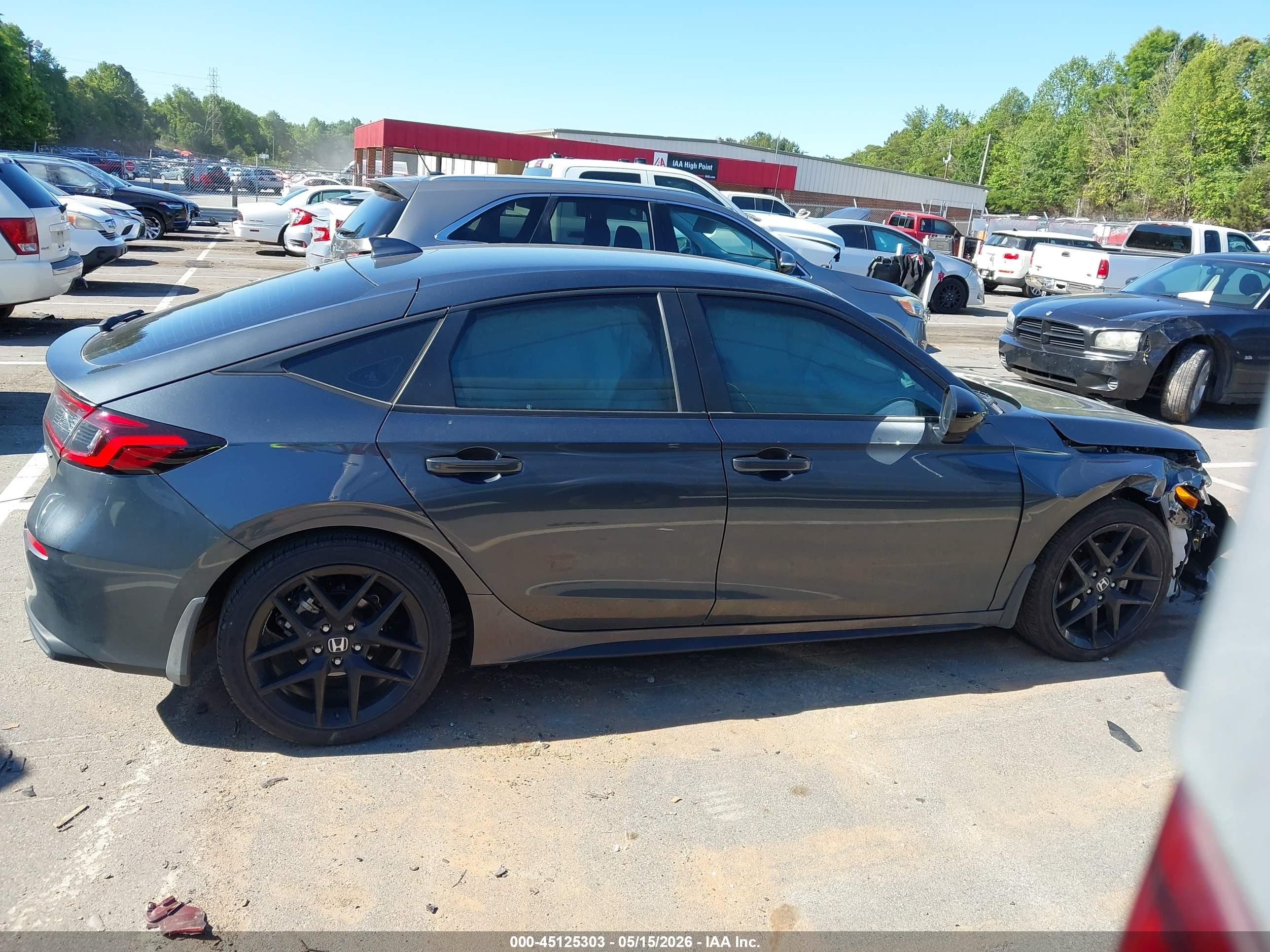 2025 Honda Civic Sedan Sport Gray vin: 19XFL2H88SE013726