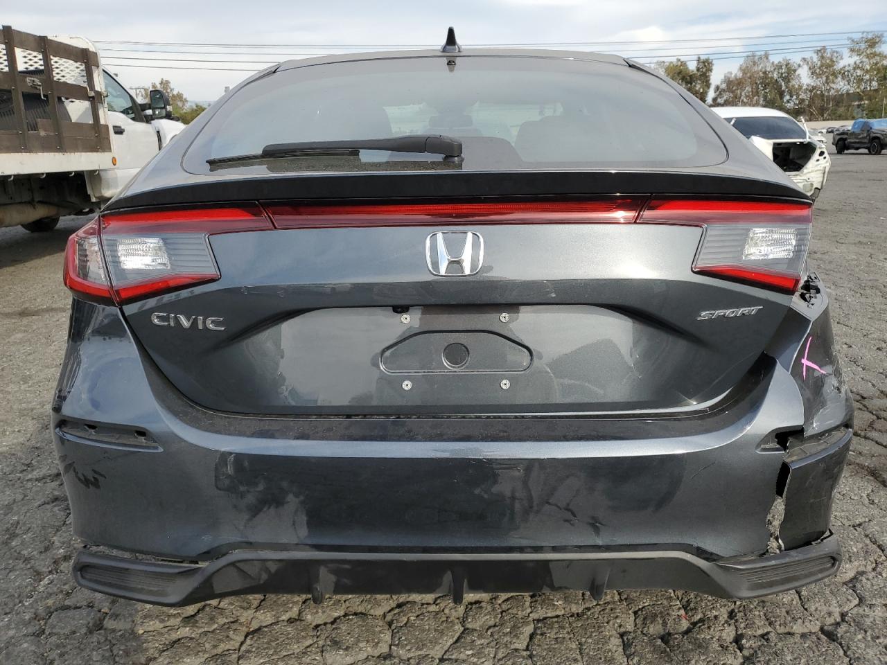 2025 Honda Civic Sport Серый vin: 19XFL2H88SE023110
