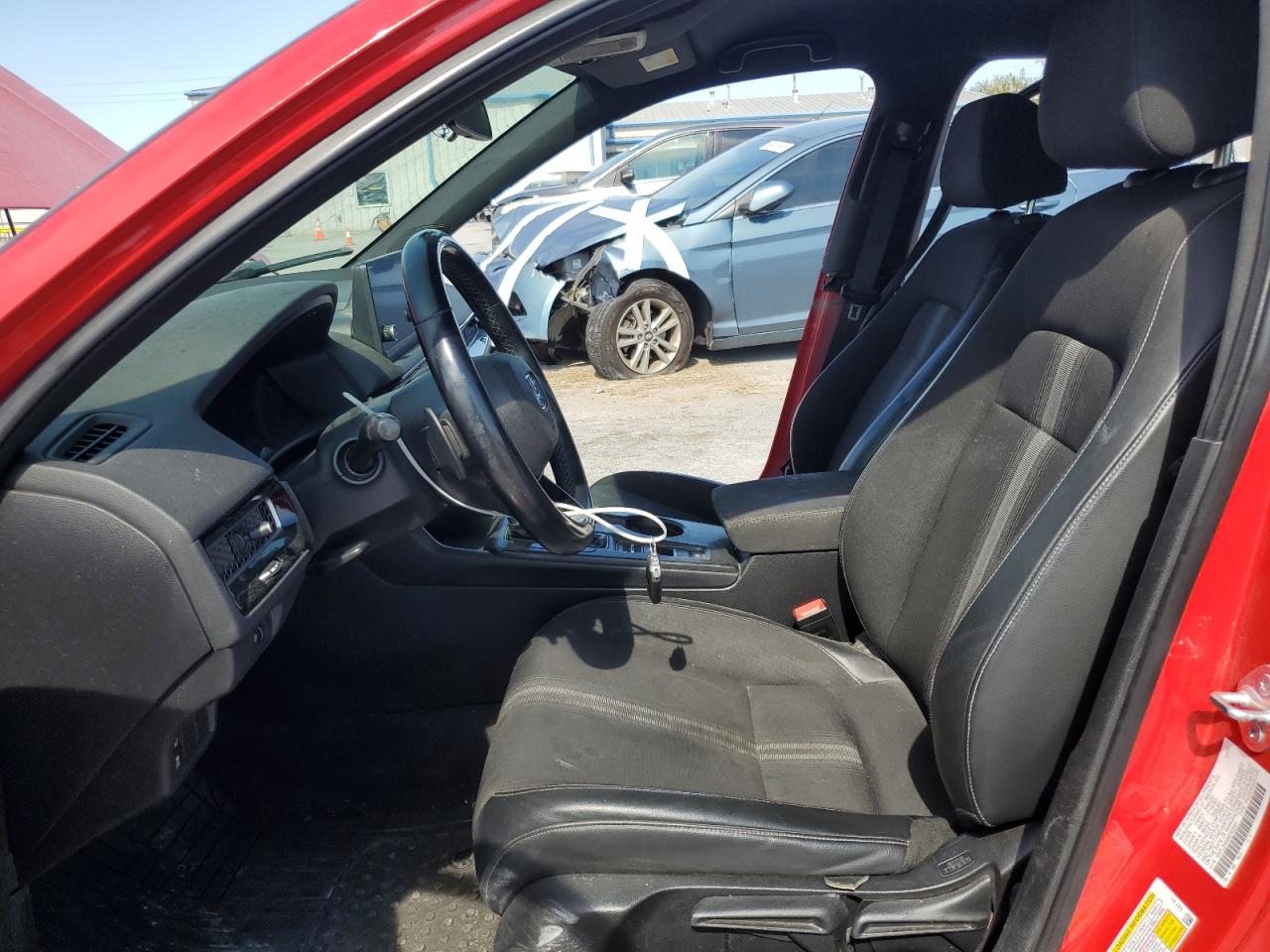 2022 Honda Civic Sport Red vin: 19XFL2H89NE002061