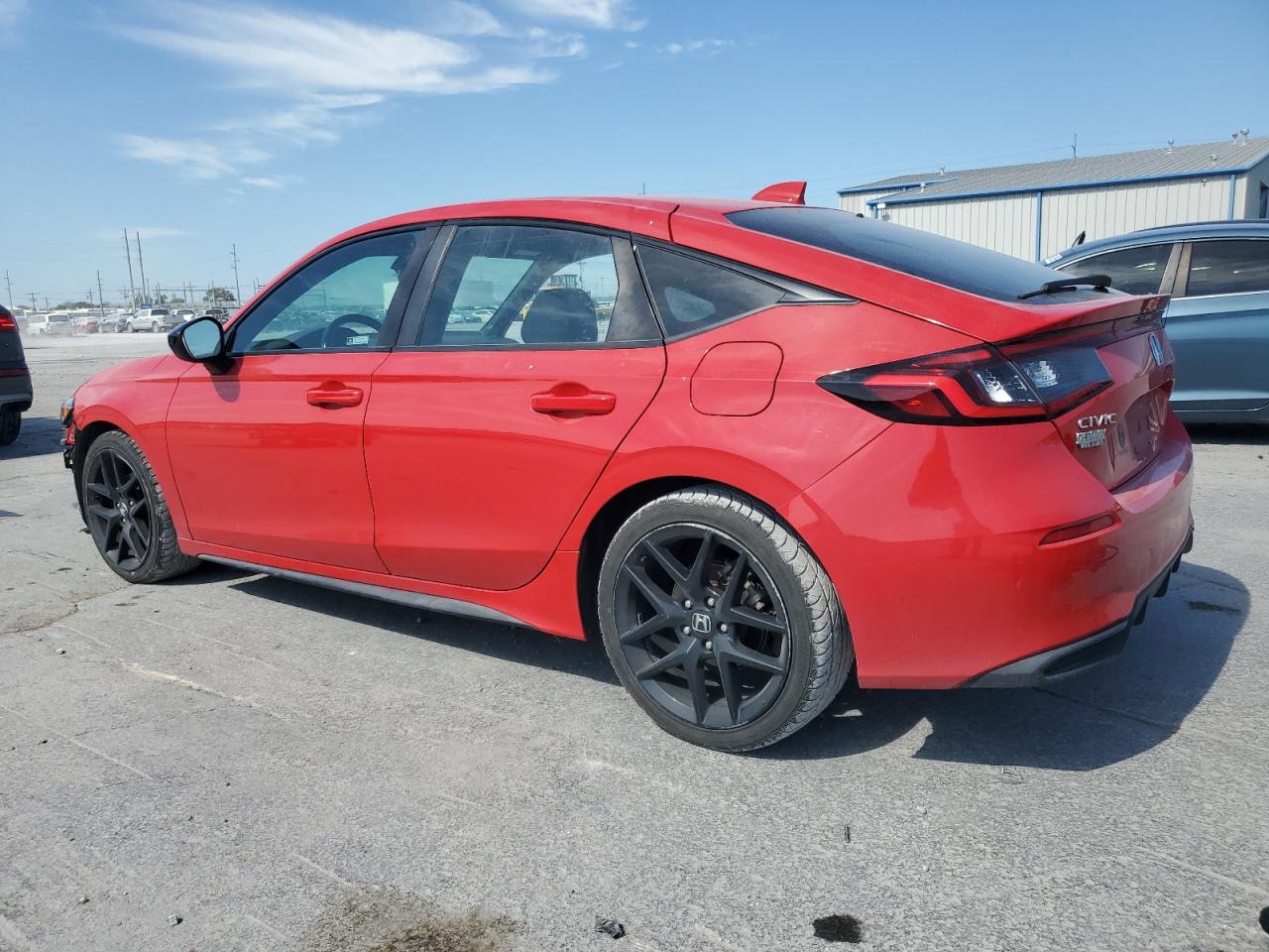2022 Honda Civic Sport Red vin: 19XFL2H89NE002061