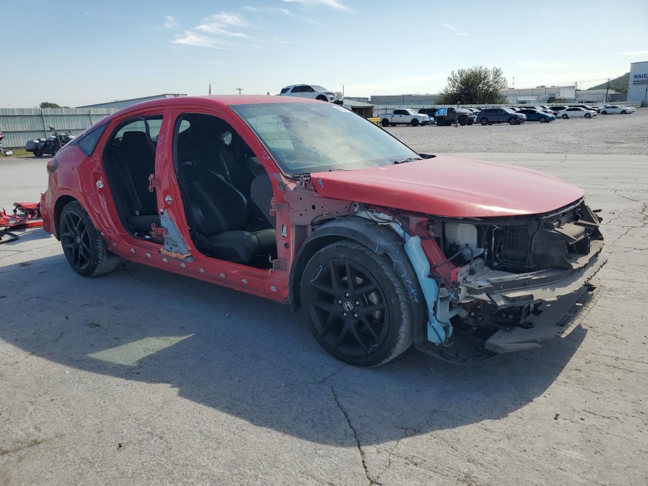 2022 Honda Civic Sport Red vin: 19XFL2H89NE002061