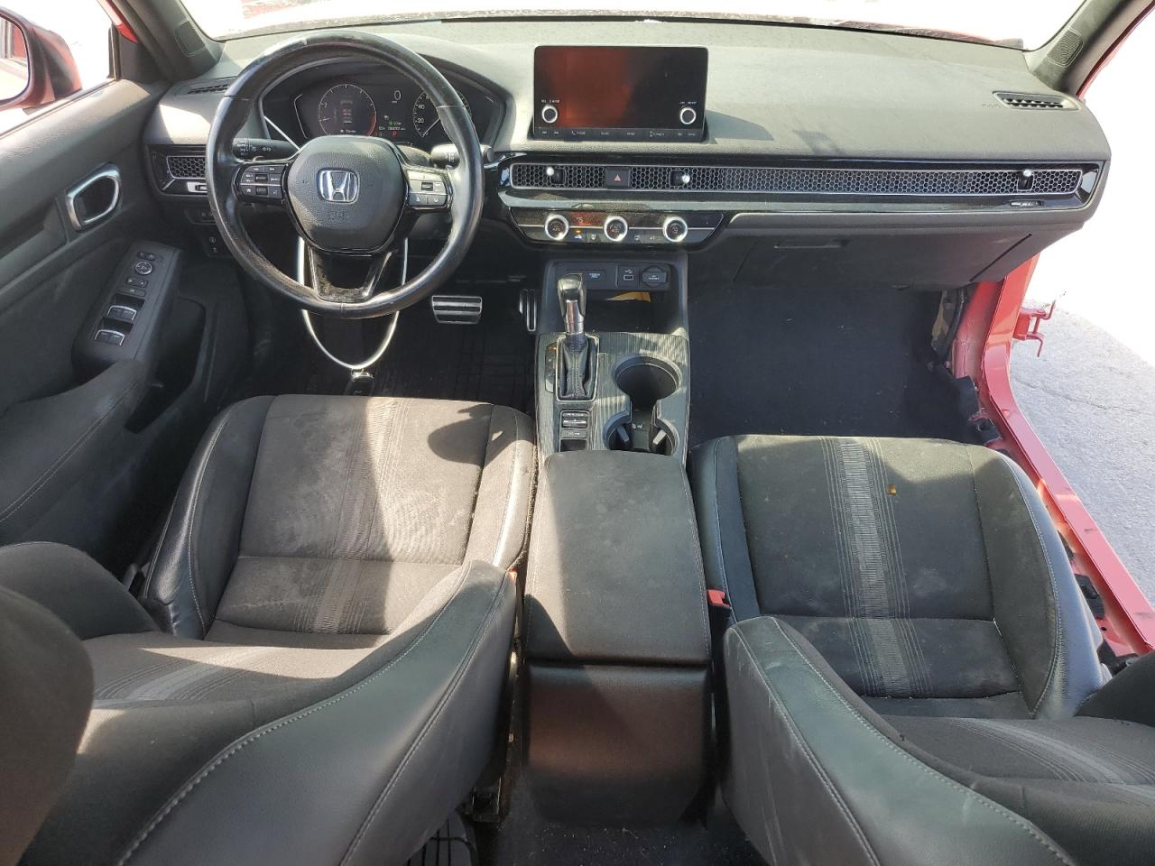 2022 Honda Civic Sport Red vin: 19XFL2H89NE002061