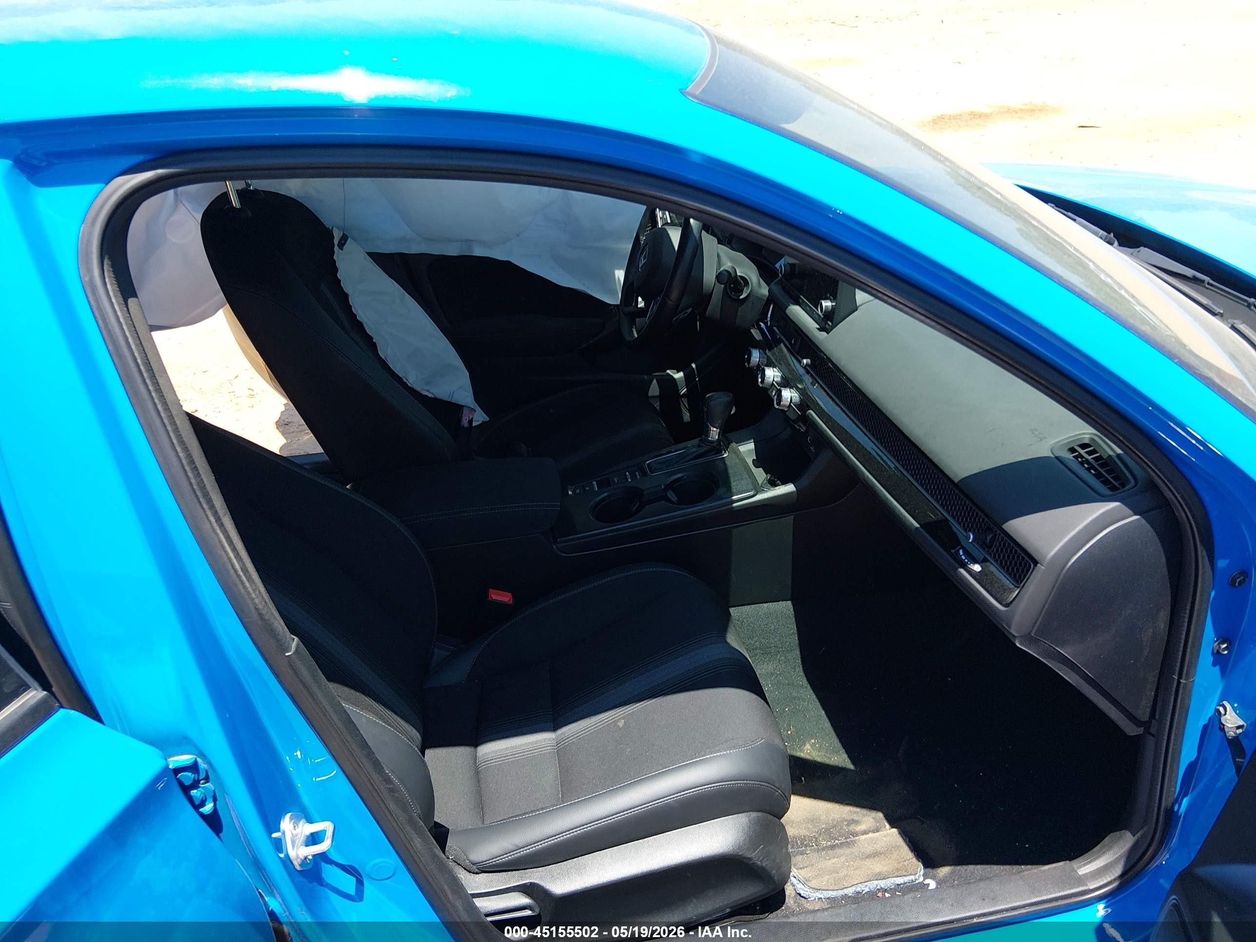 2022 Honda Civic Sport Blue vin: 19XFL2H89NE007292