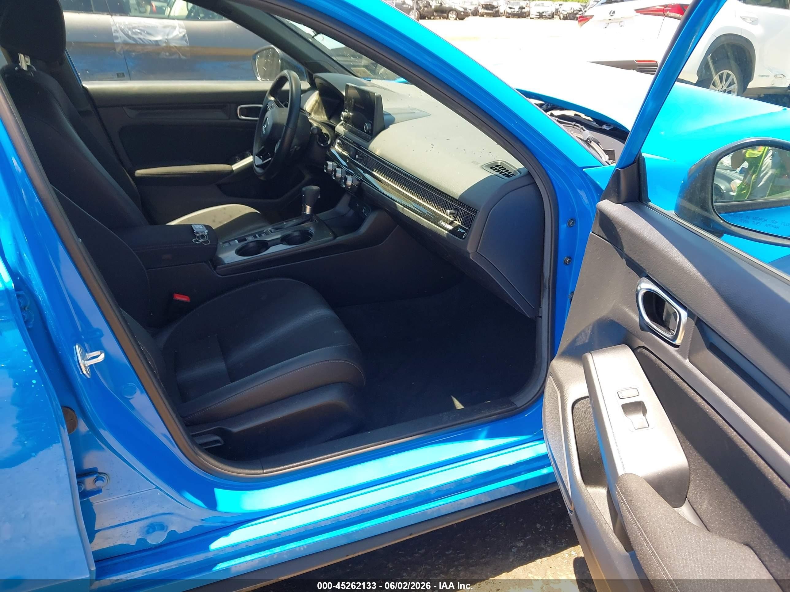 2024 Honda Civic Sport Blue vin: 19XFL2H89RE042775