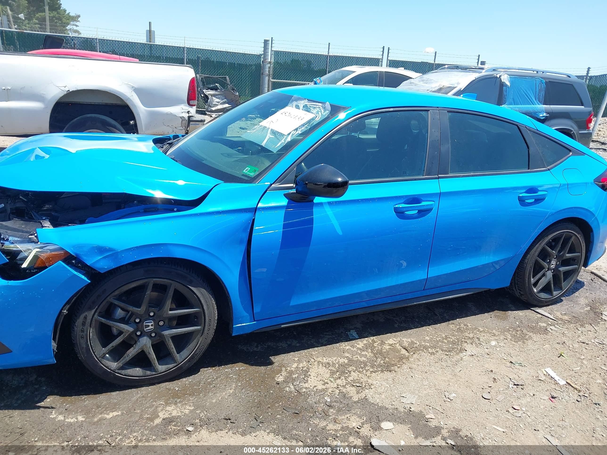 2024 Honda Civic Sport Blue vin: 19XFL2H89RE042775