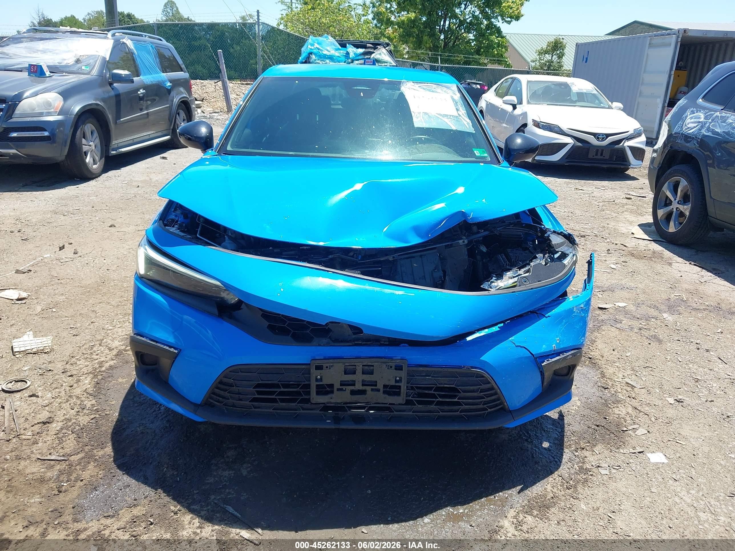 2024 Honda Civic Sport Blue vin: 19XFL2H89RE042775