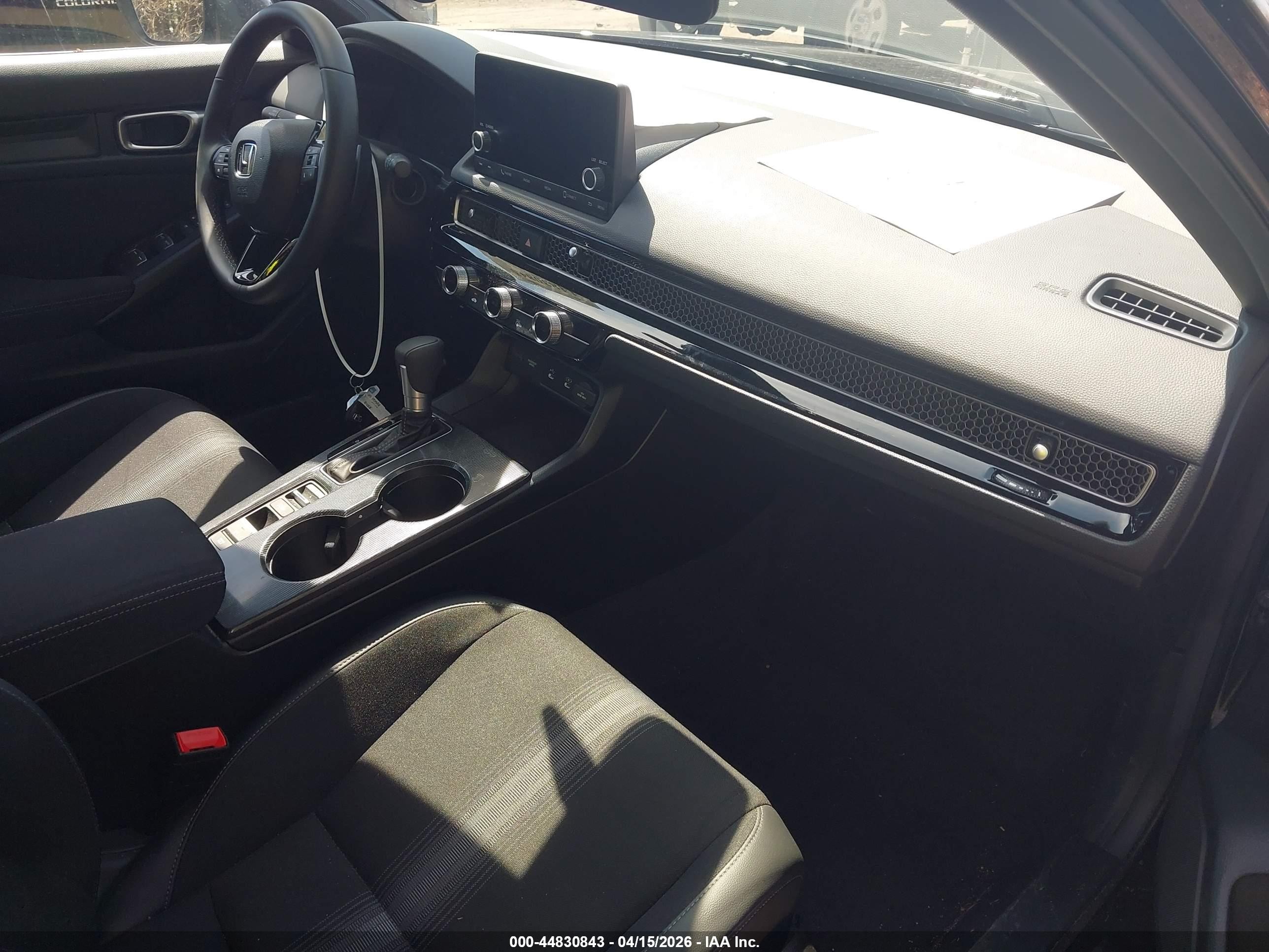 2025 Honda Civic Sedan Sport Black vin: 19XFL2H89SE033239