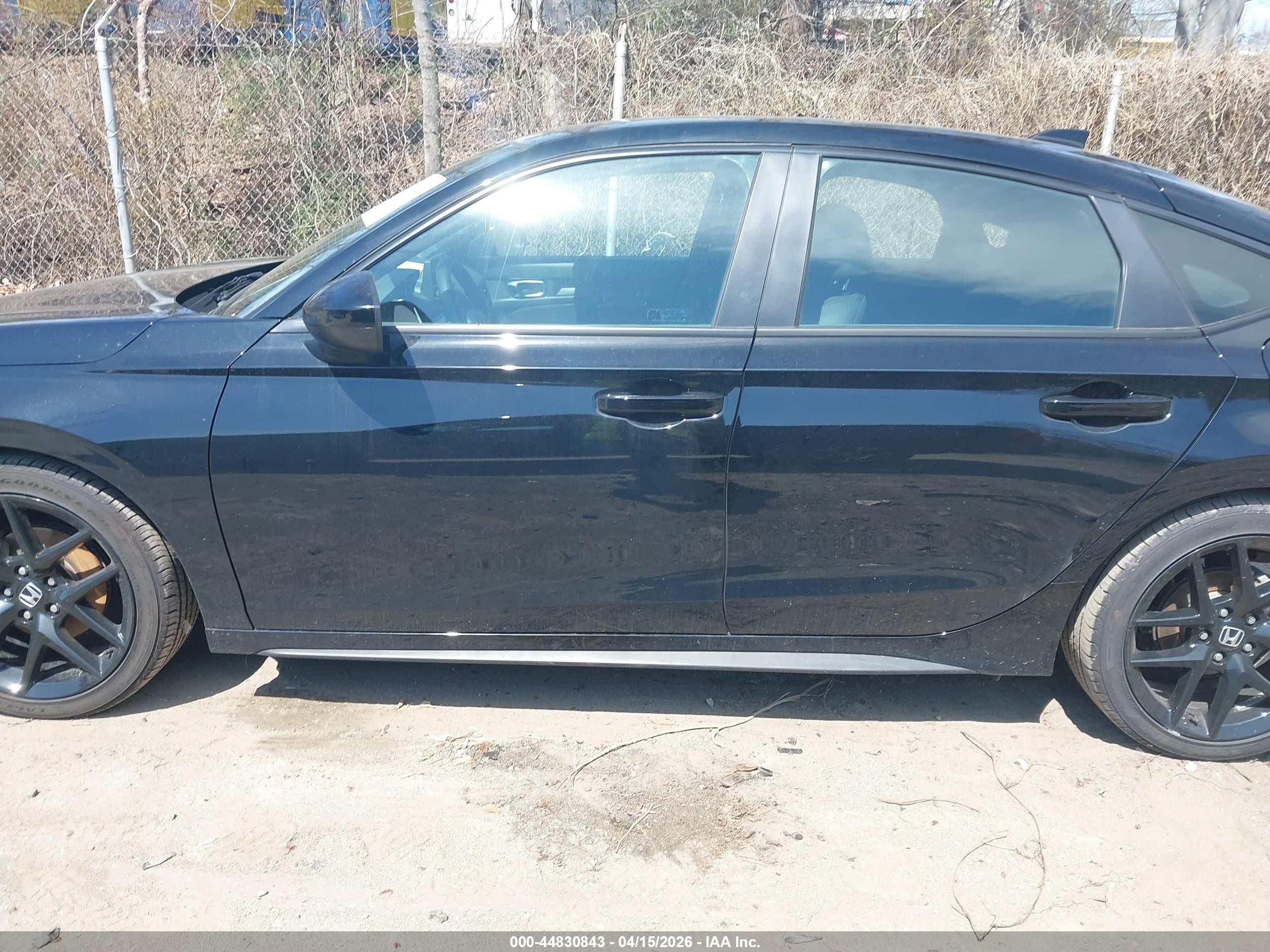 2025 Honda Civic Sedan Sport Black vin: 19XFL2H89SE033239