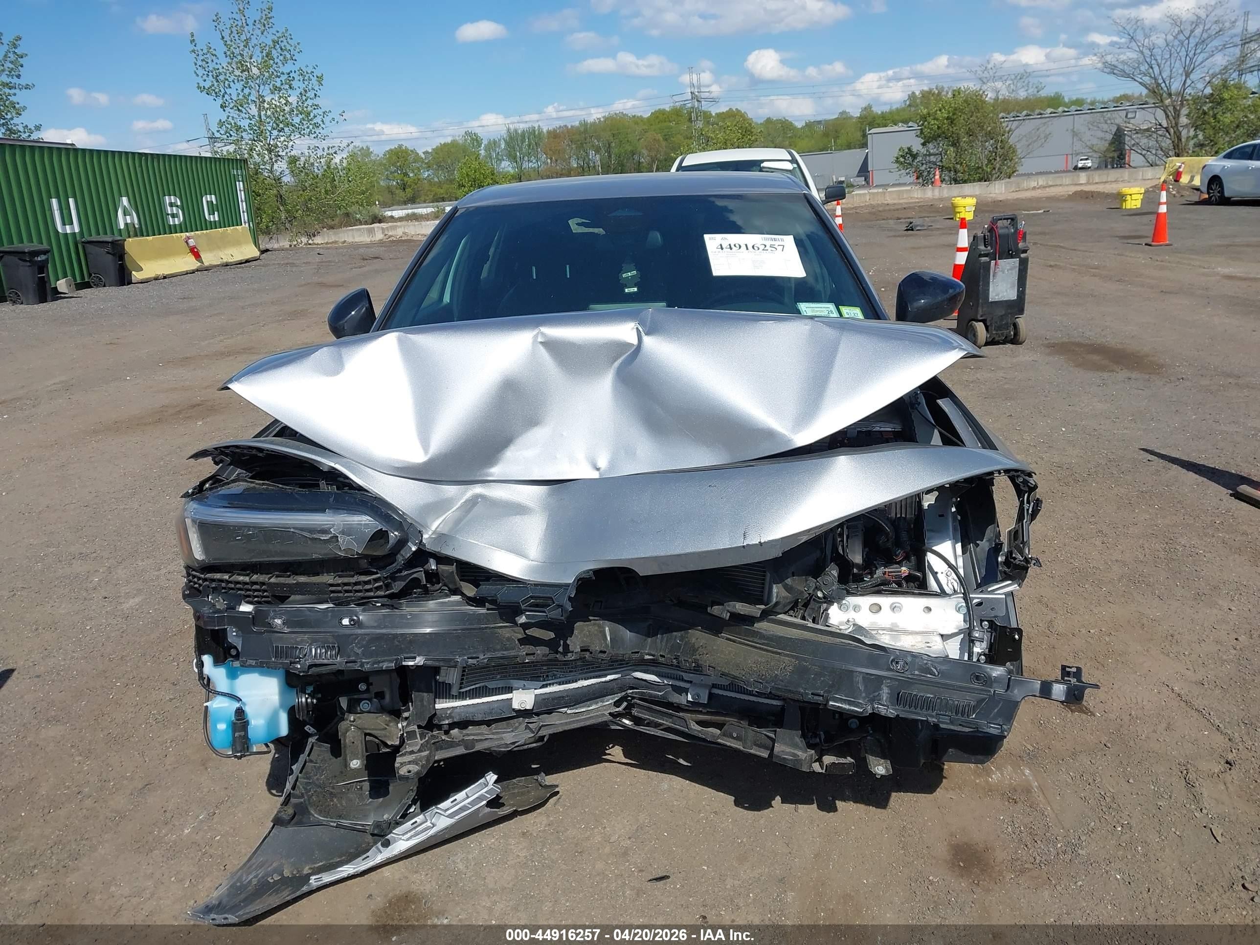2026 Honda Civic Sport Серый vin: 19XFL2H89TE003479