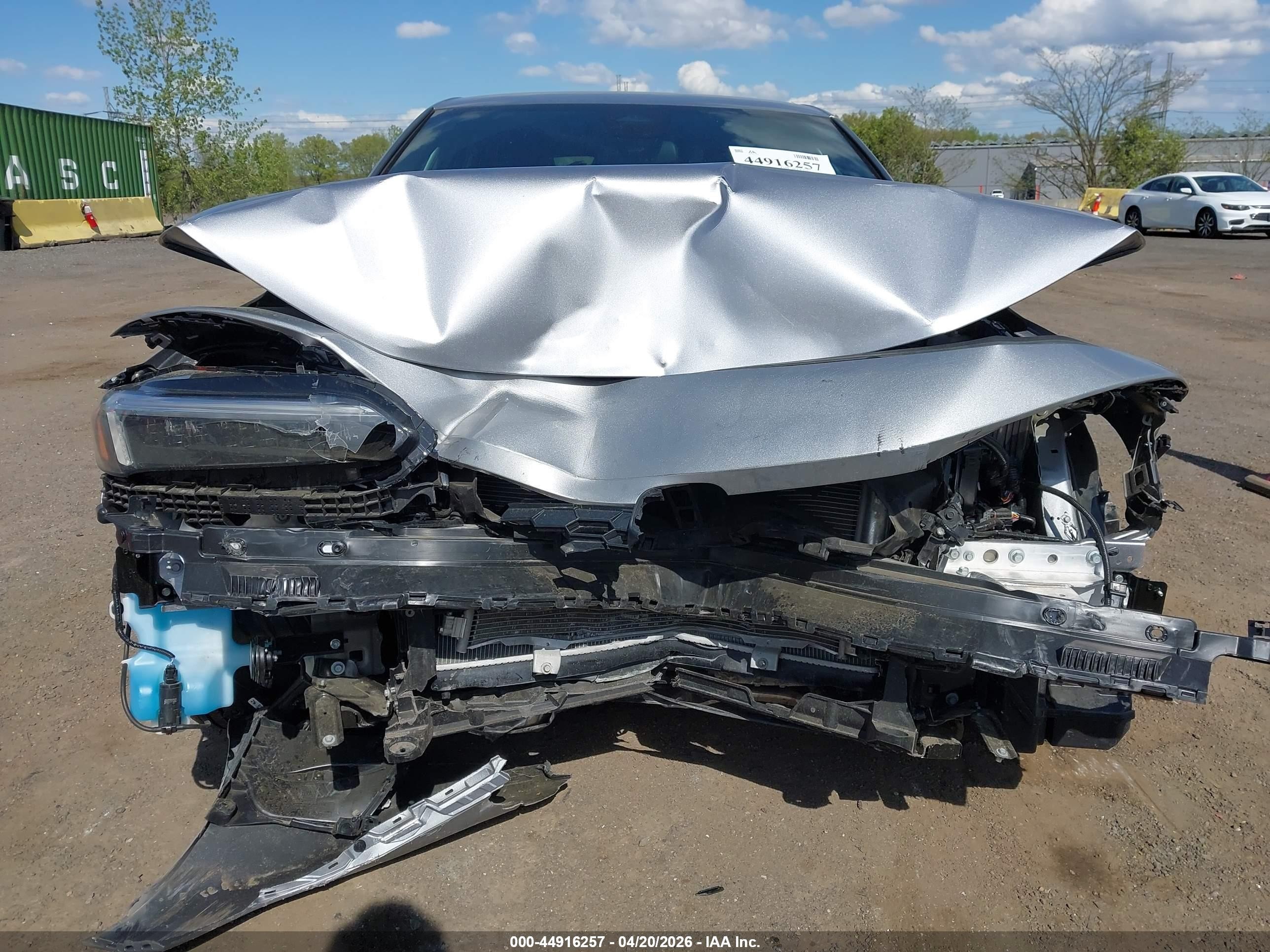 2026 Honda Civic Sport Серый vin: 19XFL2H89TE003479