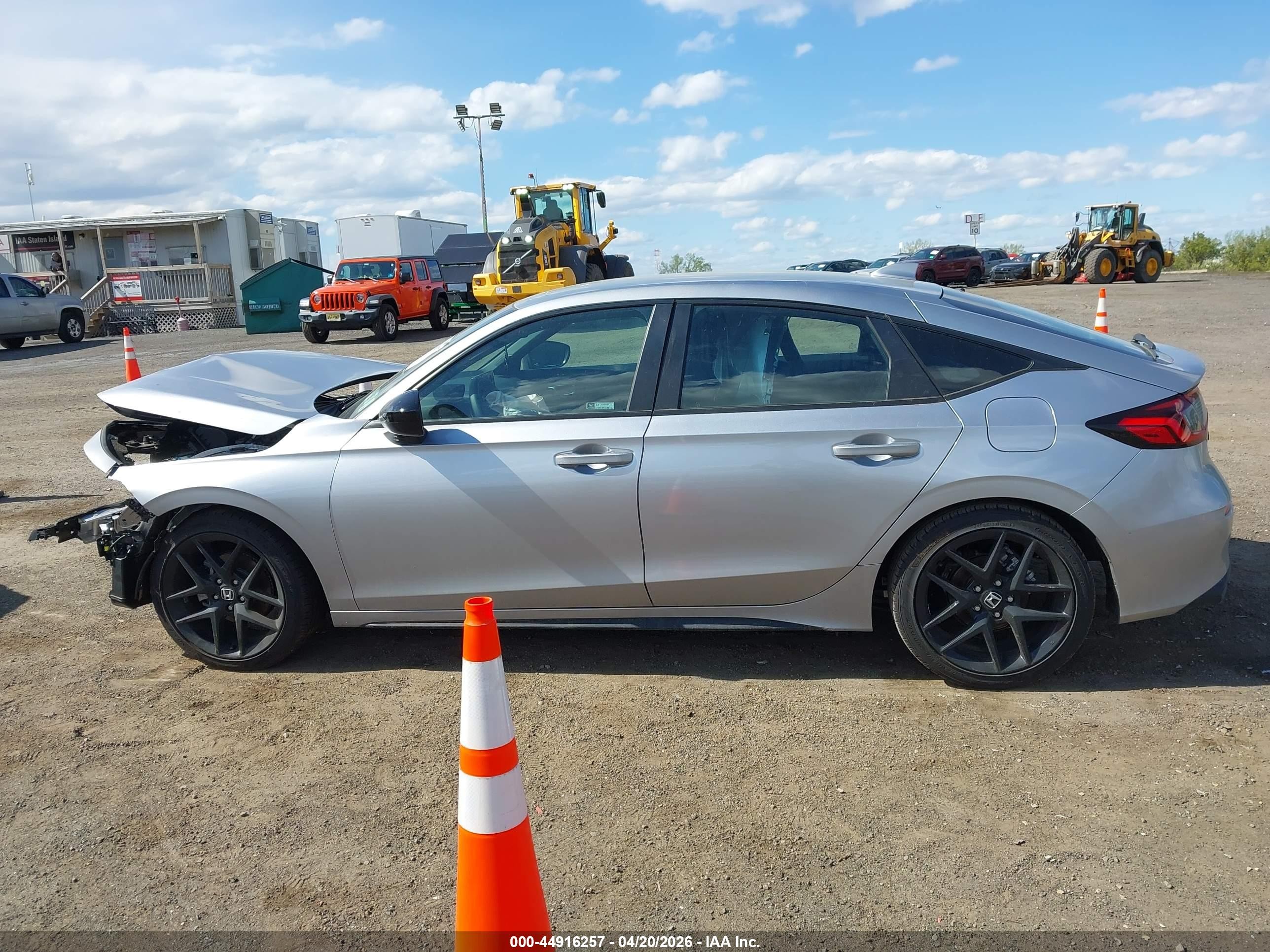 2026 Honda Civic Sport Серый vin: 19XFL2H89TE003479