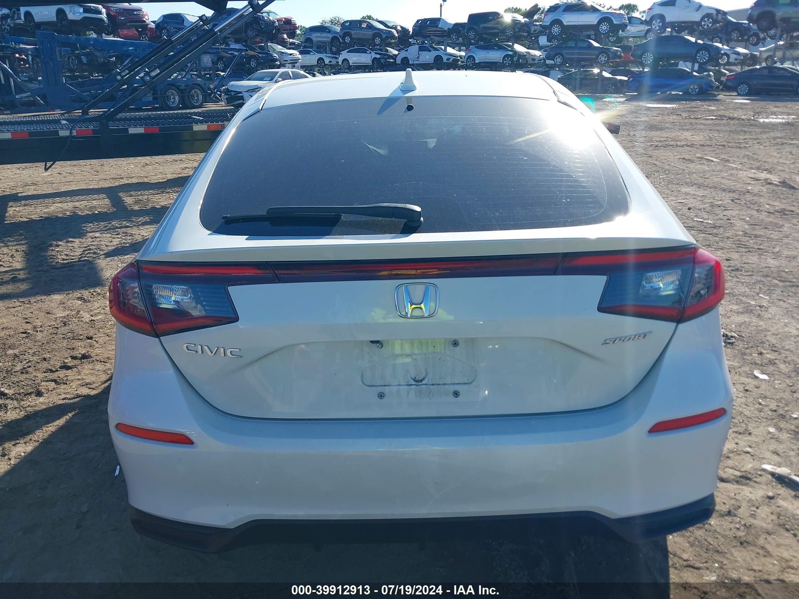 19XFL2H8XPE013637 — 2023 HONDA CIVIC History & VIN | AutoHelperBot