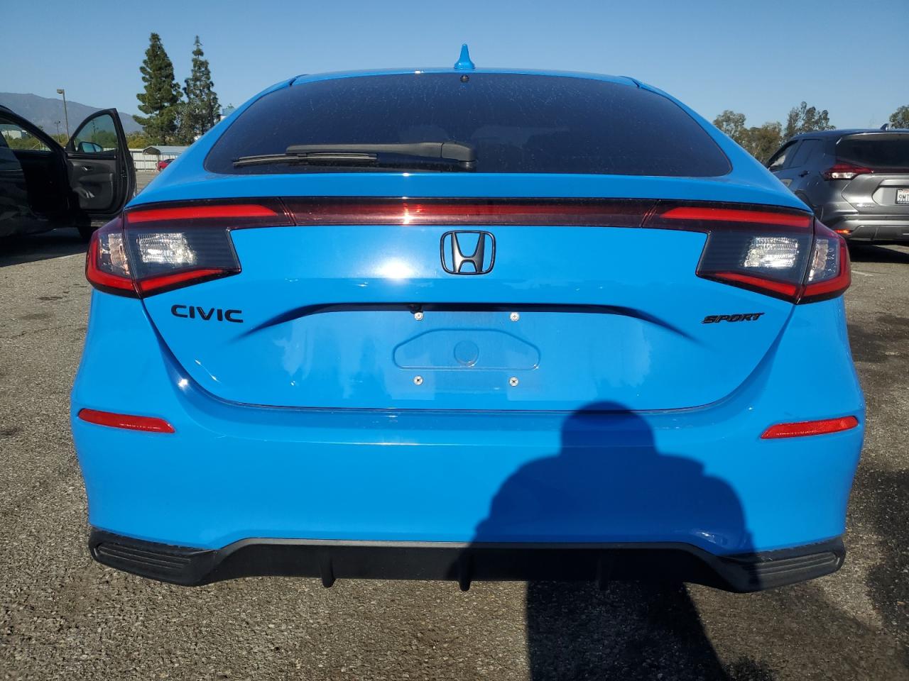 2023 Honda Civic Sport Blue vin: 19XFL2H8XPE014562