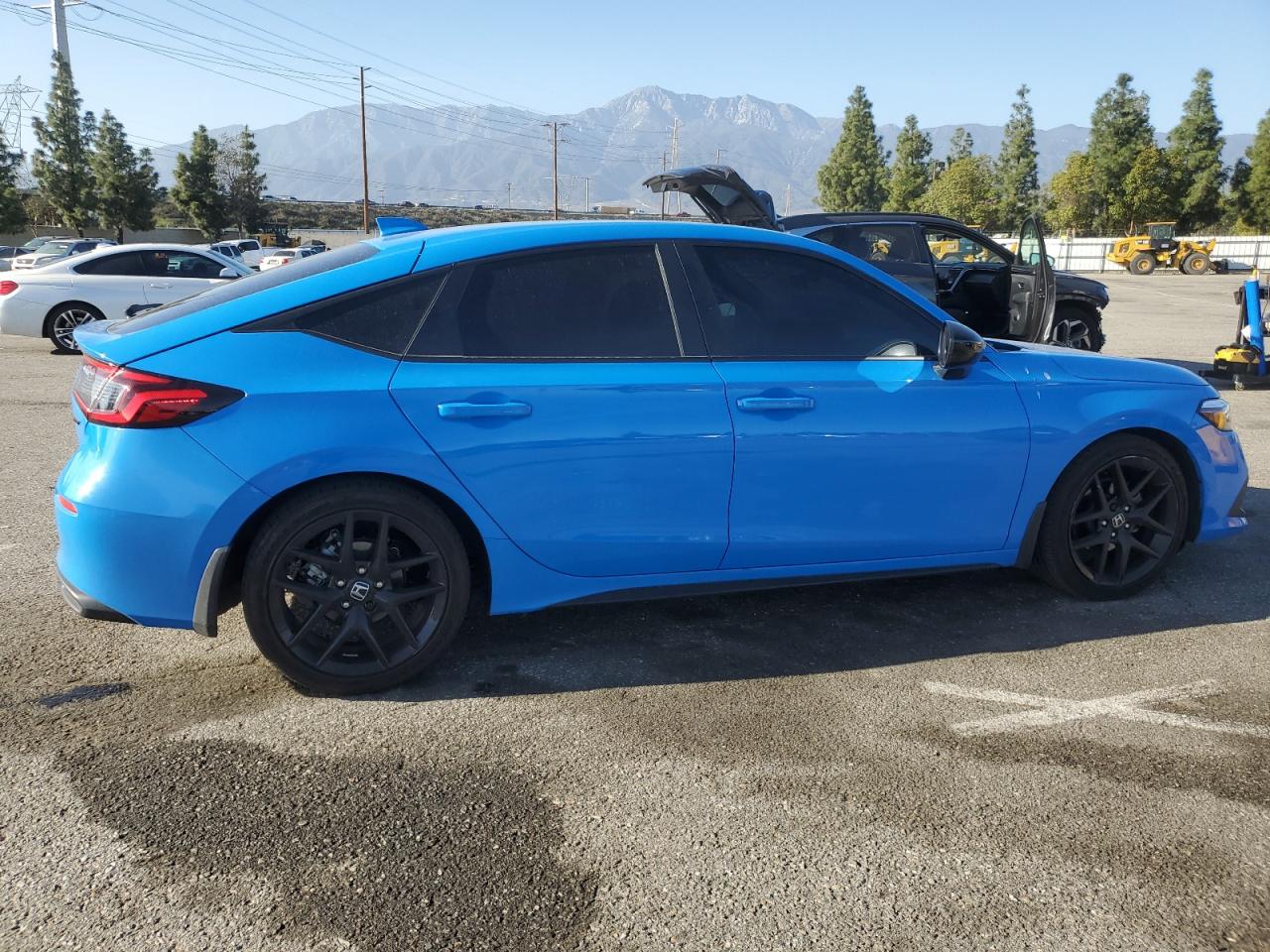 2023 Honda Civic Sport Blue vin: 19XFL2H8XPE014562