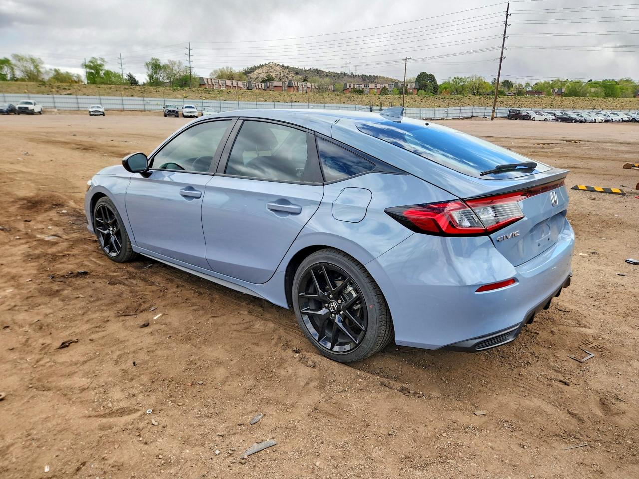 2024 Honda Civic Sport Серый vin: 19XFL2H8XRE017626