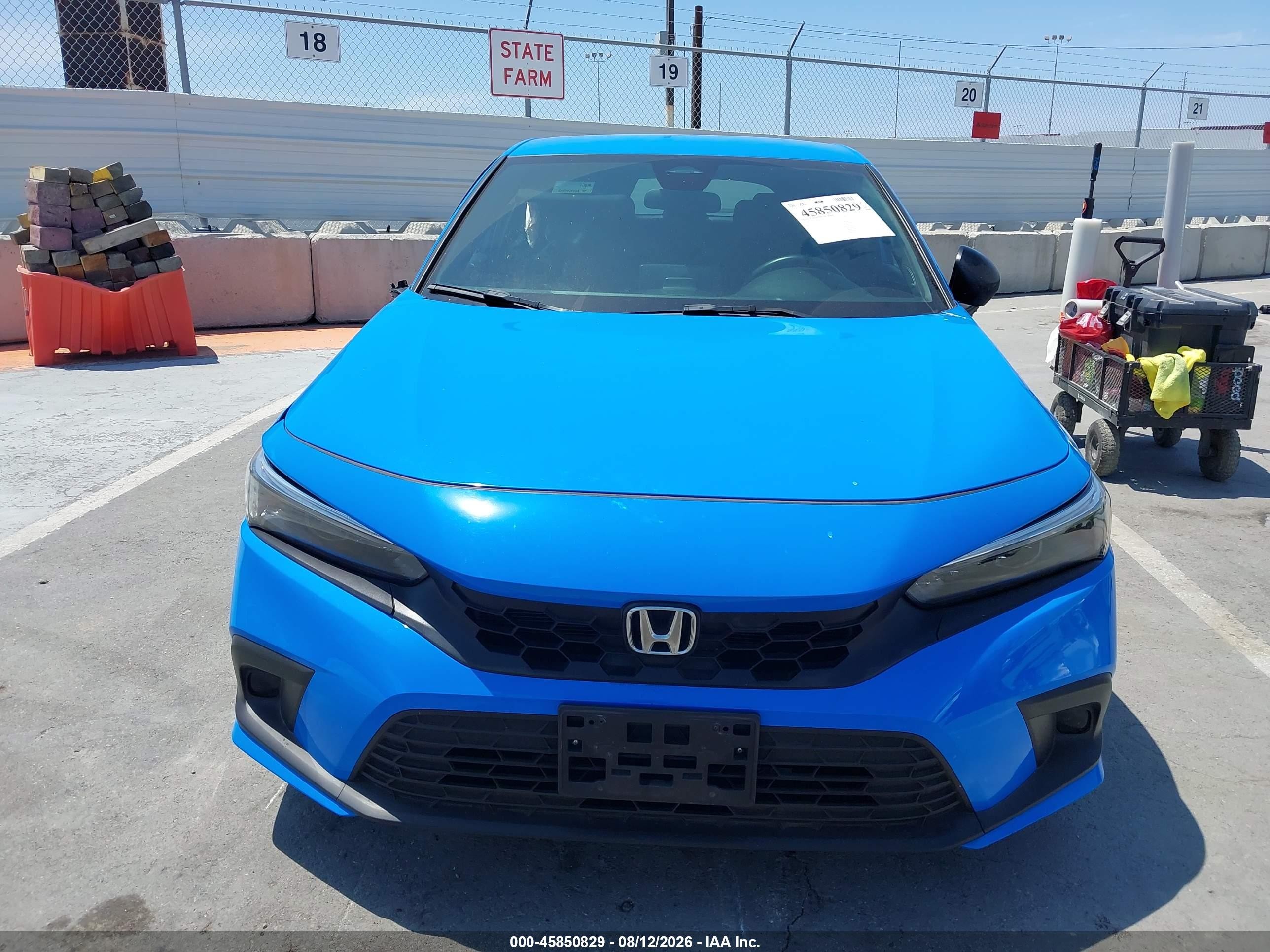 2024 Honda Civic Sport Blue vin: 19XFL2H8XRE035978