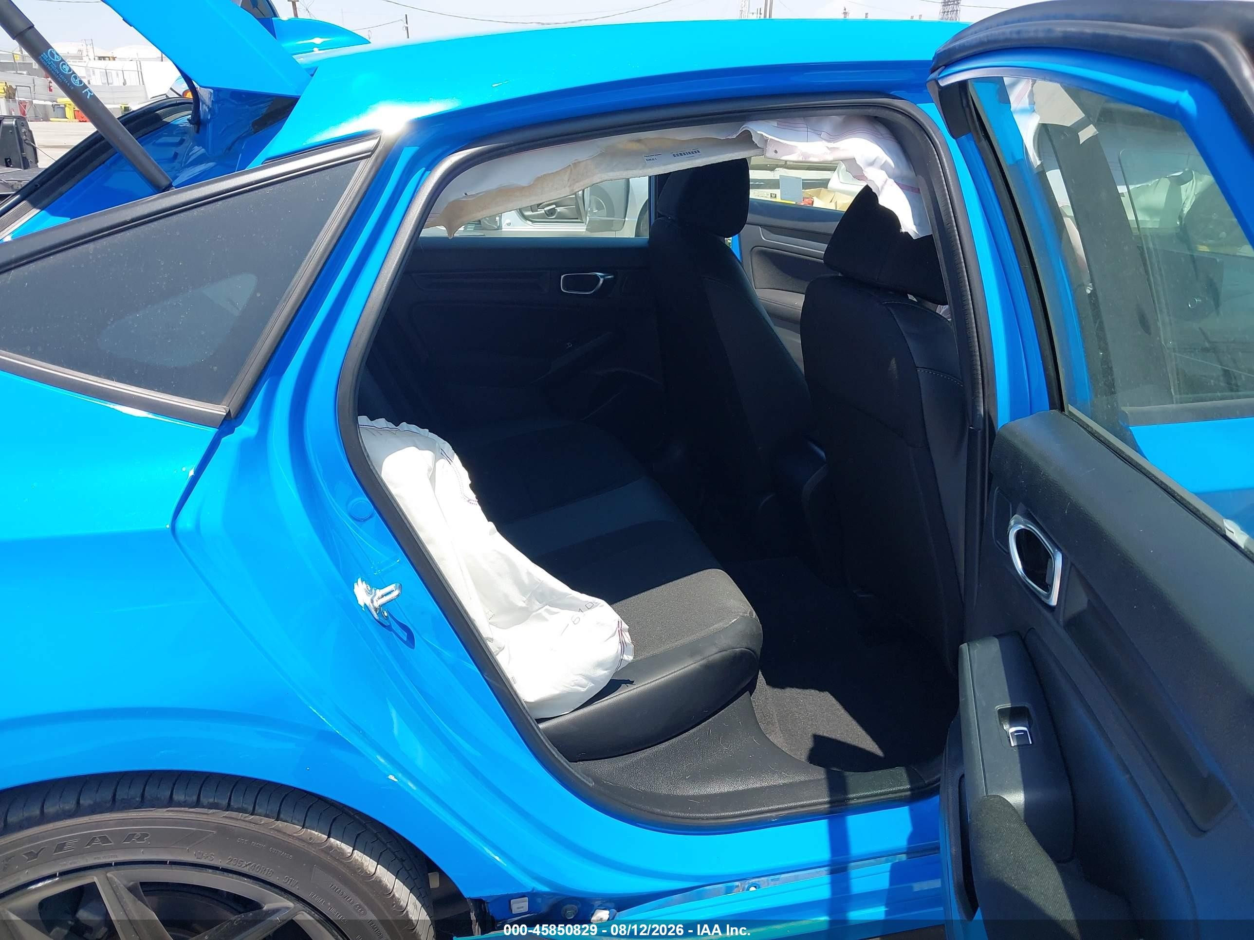 2024 Honda Civic Sport Blue vin: 19XFL2H8XRE035978