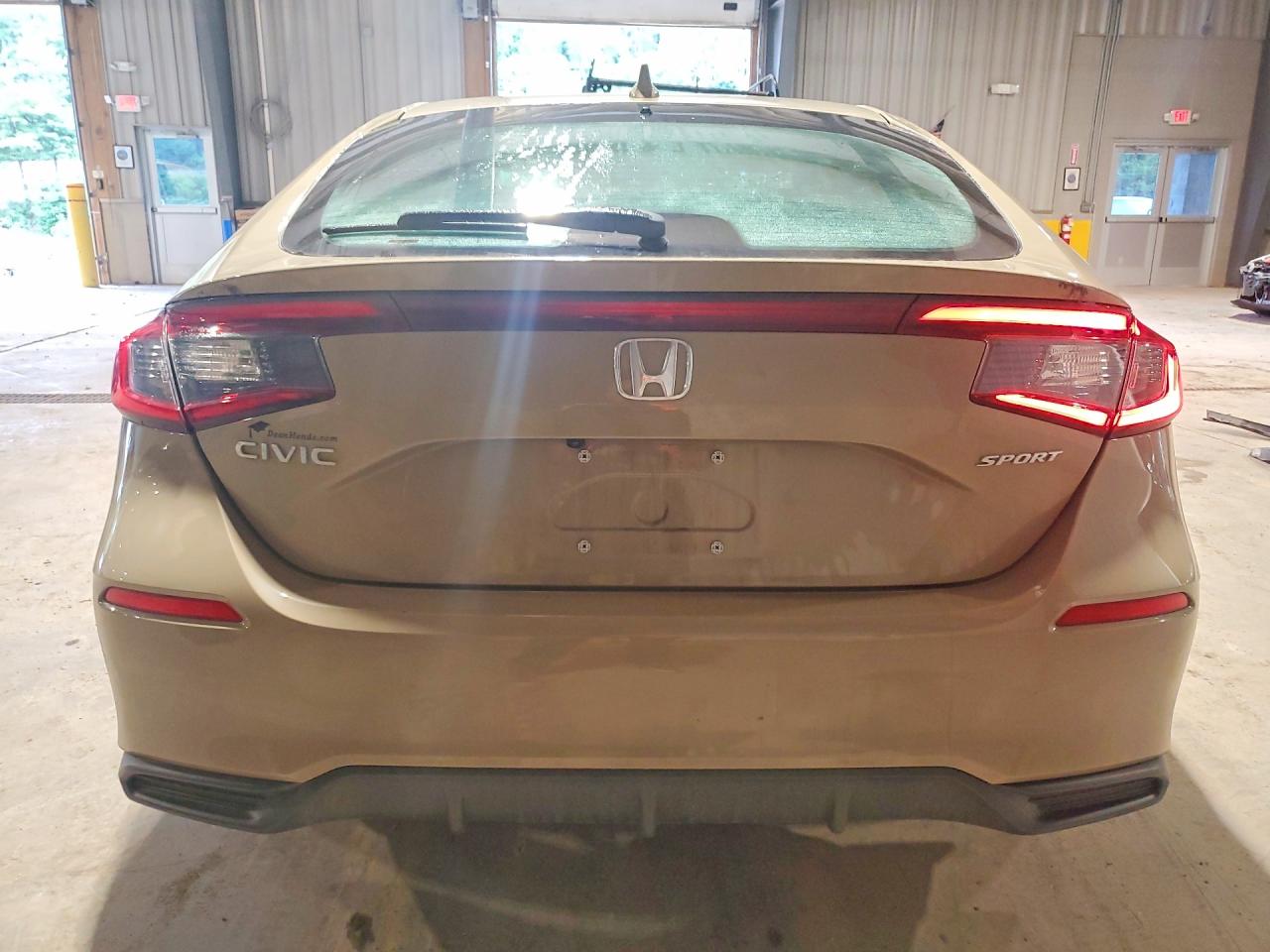 2025 Honda Civic Sport Tan vin: 19XFL2H8XSE008060