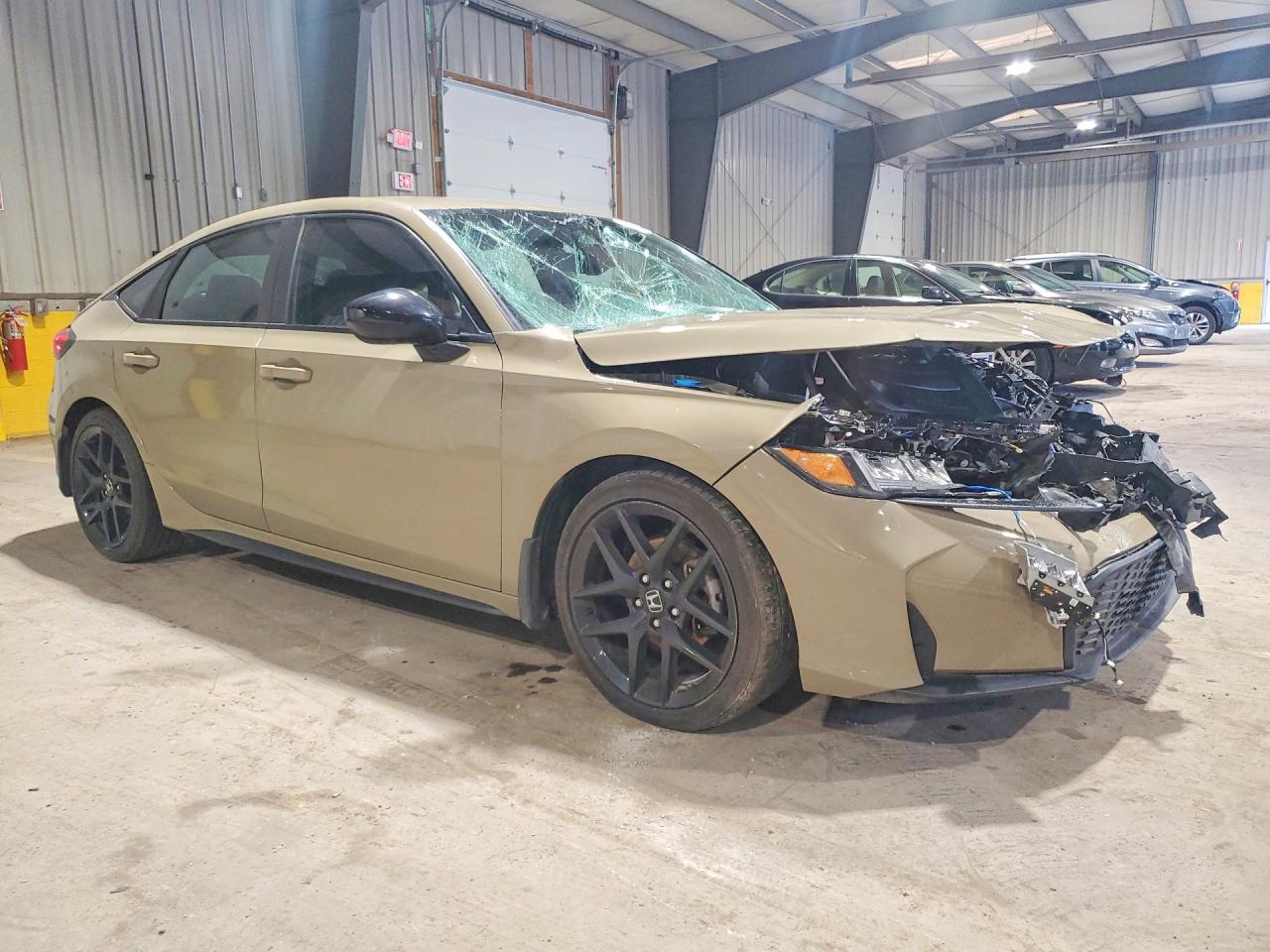 2025 Honda Civic Sport Tan vin: 19XFL2H8XSE008060