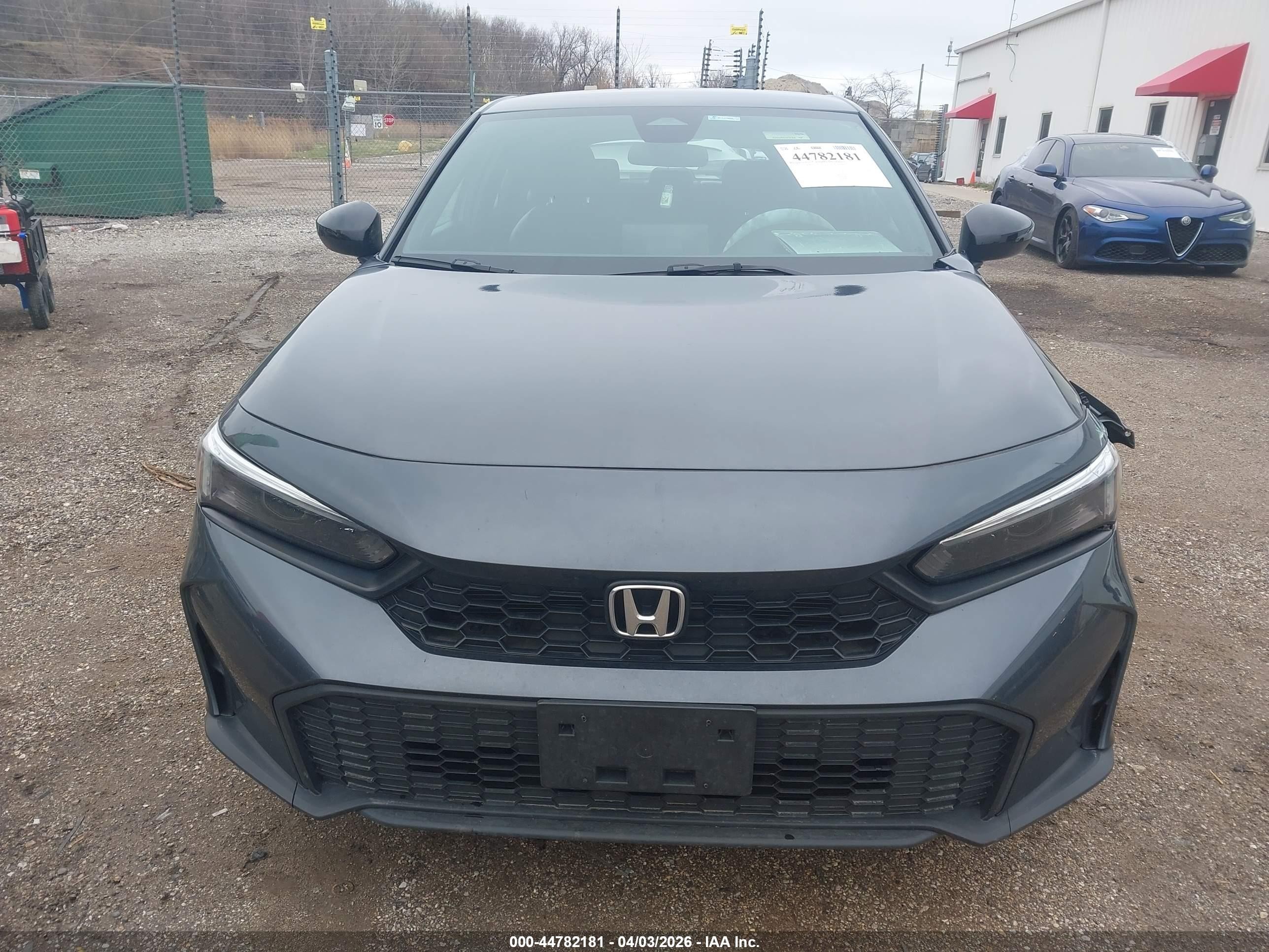 2025 Honda Civic Sedan Sport Серый vin: 19XFL2H8XSE032116