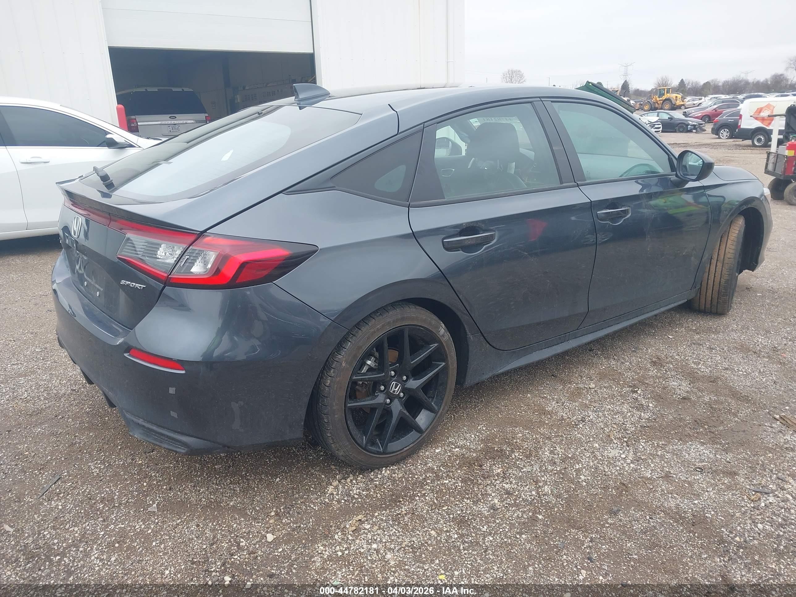 2025 Honda Civic Sedan Sport Серый vin: 19XFL2H8XSE032116