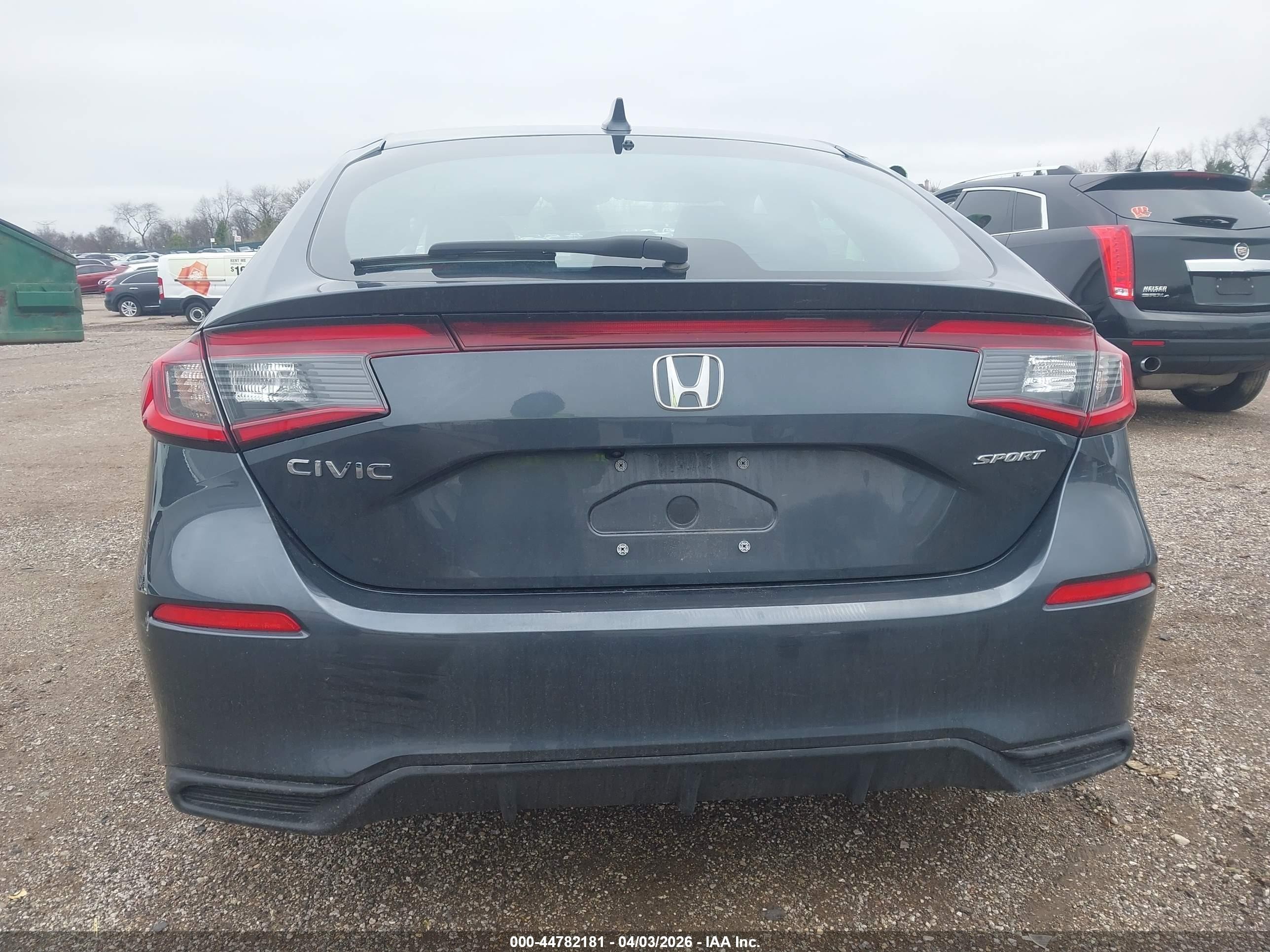 2025 Honda Civic Sedan Sport Серый vin: 19XFL2H8XSE032116