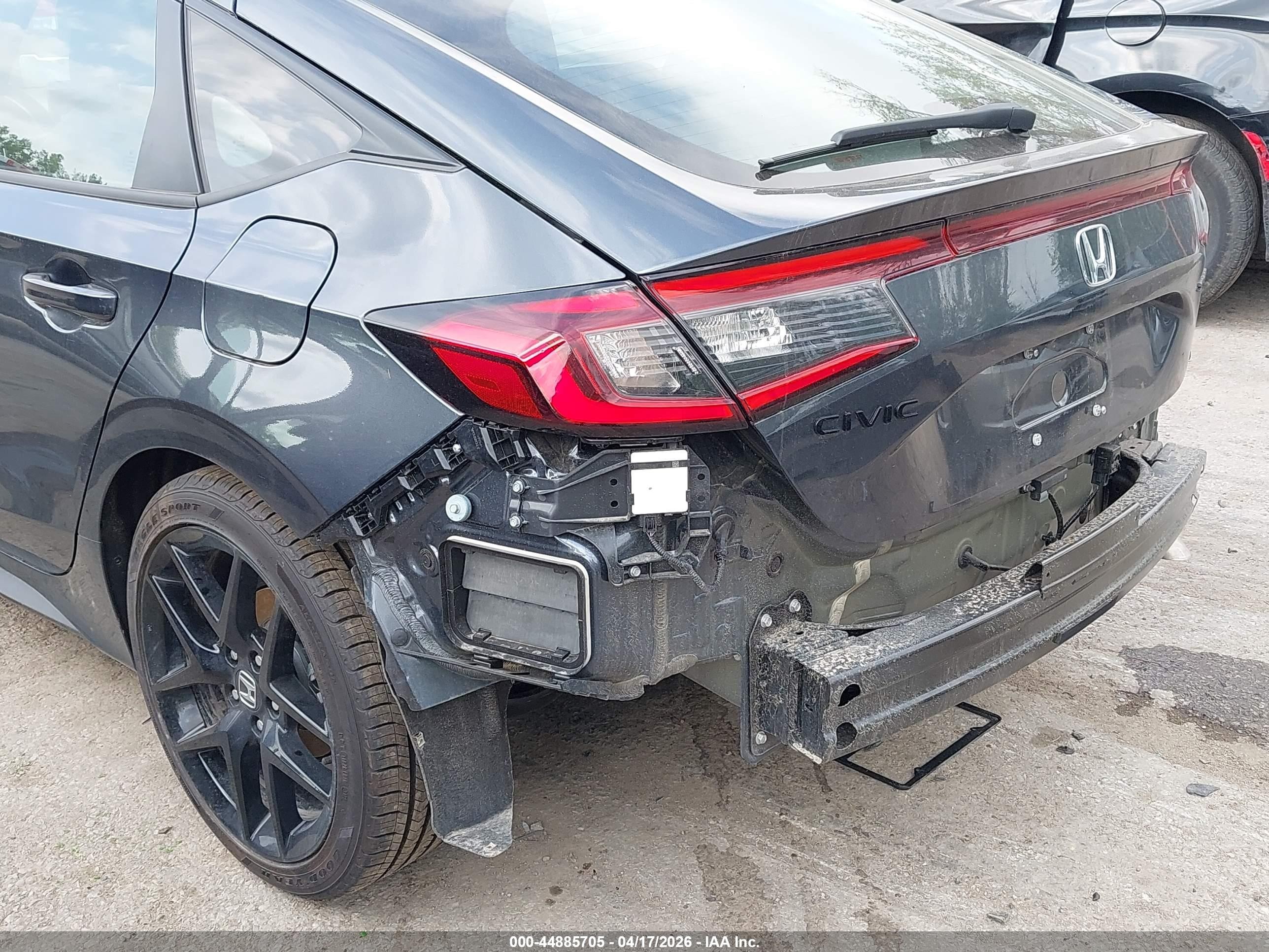 2026 Honda Civic Sport Синий vin: 19XFL2H8XTE002602