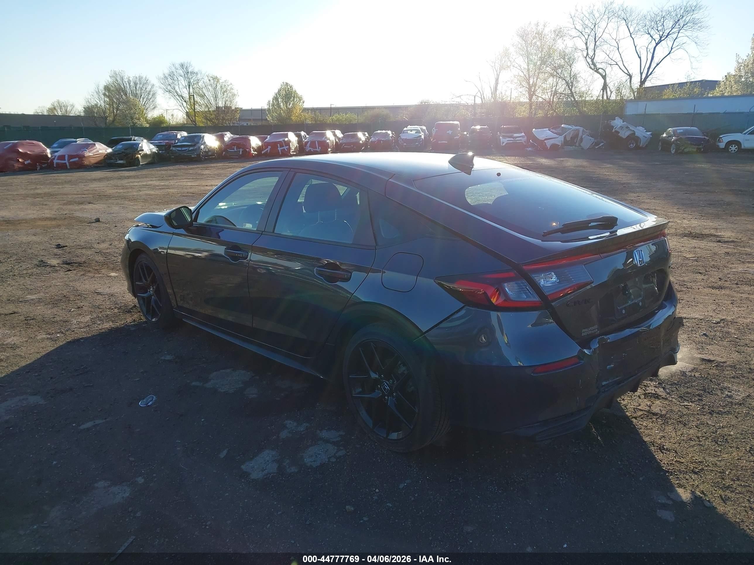 2026 Honda Civic Sport Gray vin: 19XFL2H8XTE003491