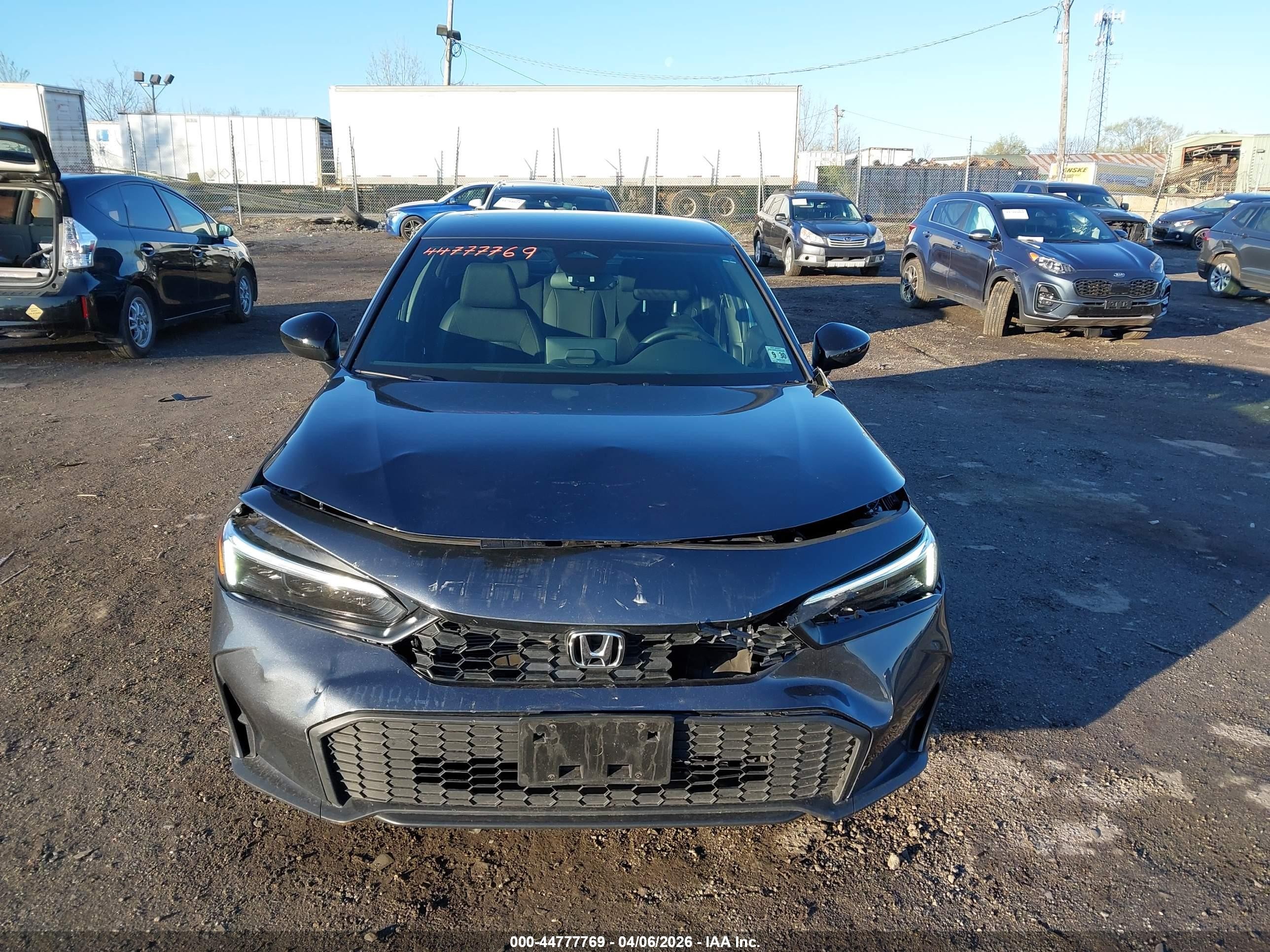2026 Honda Civic Sport Gray vin: 19XFL2H8XTE003491
