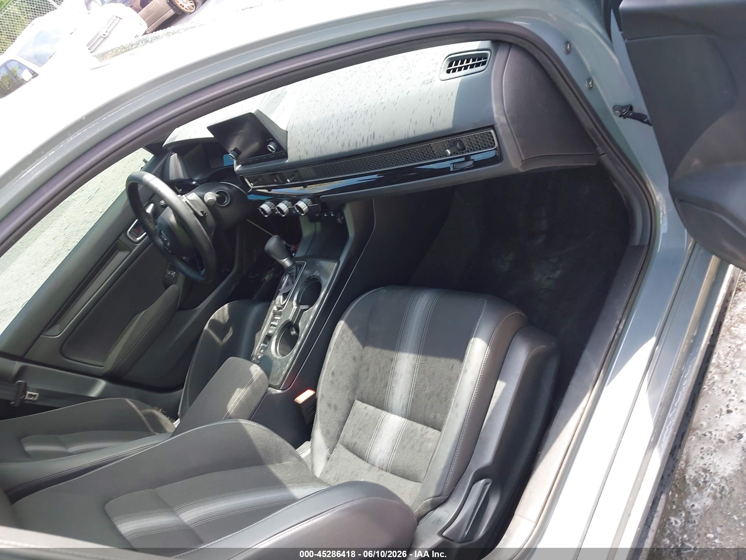 2026 Honda Civic Sport Gray vin: 19XFL2H8XTE005161